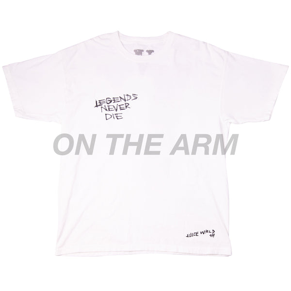 VLONE White Juice Wrld Legends Never Die Tee