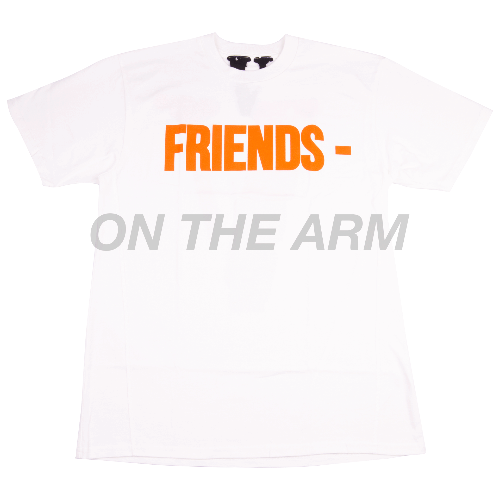 VLONE White/Orange FRIENDS Tee