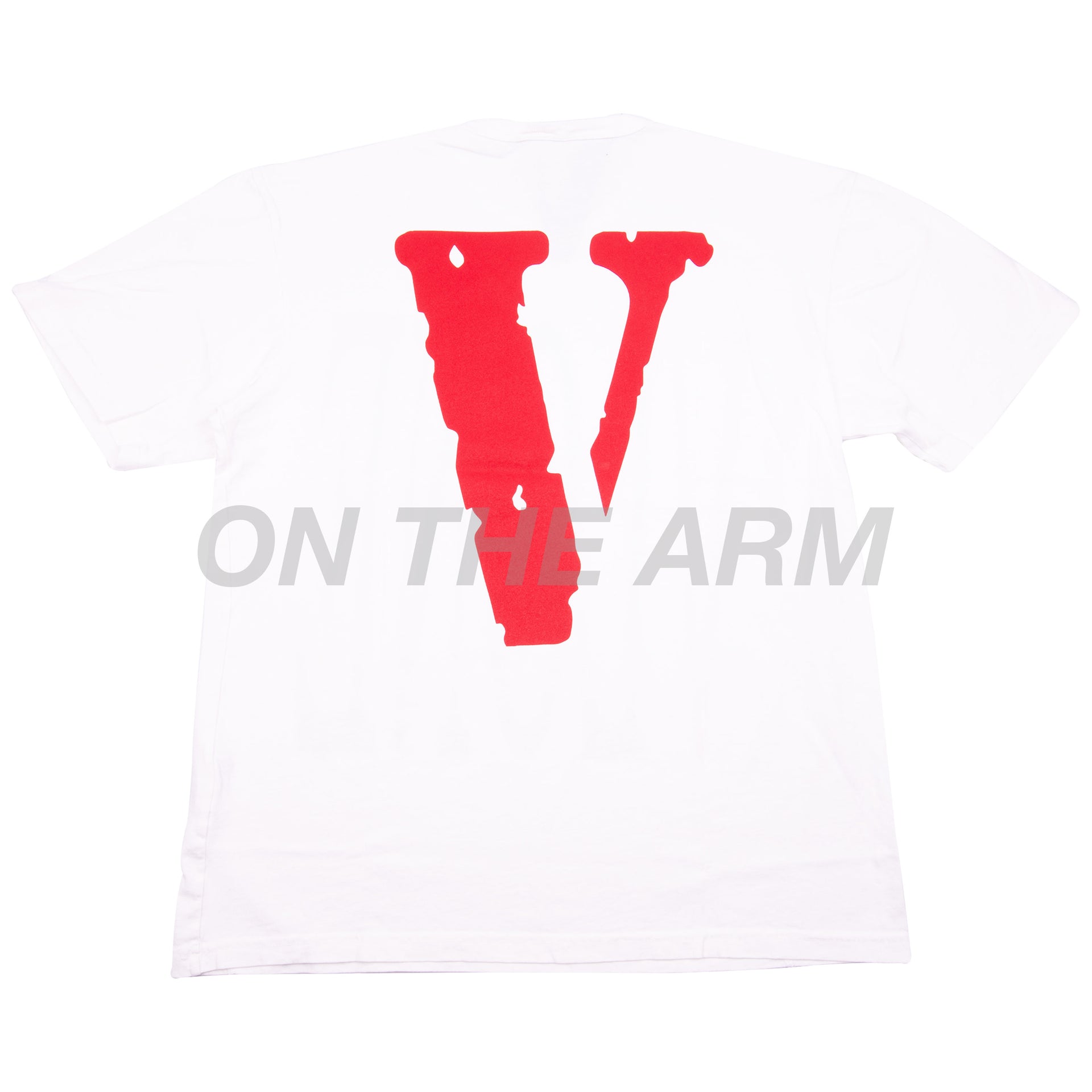 VLONE White/Red Staple Tee