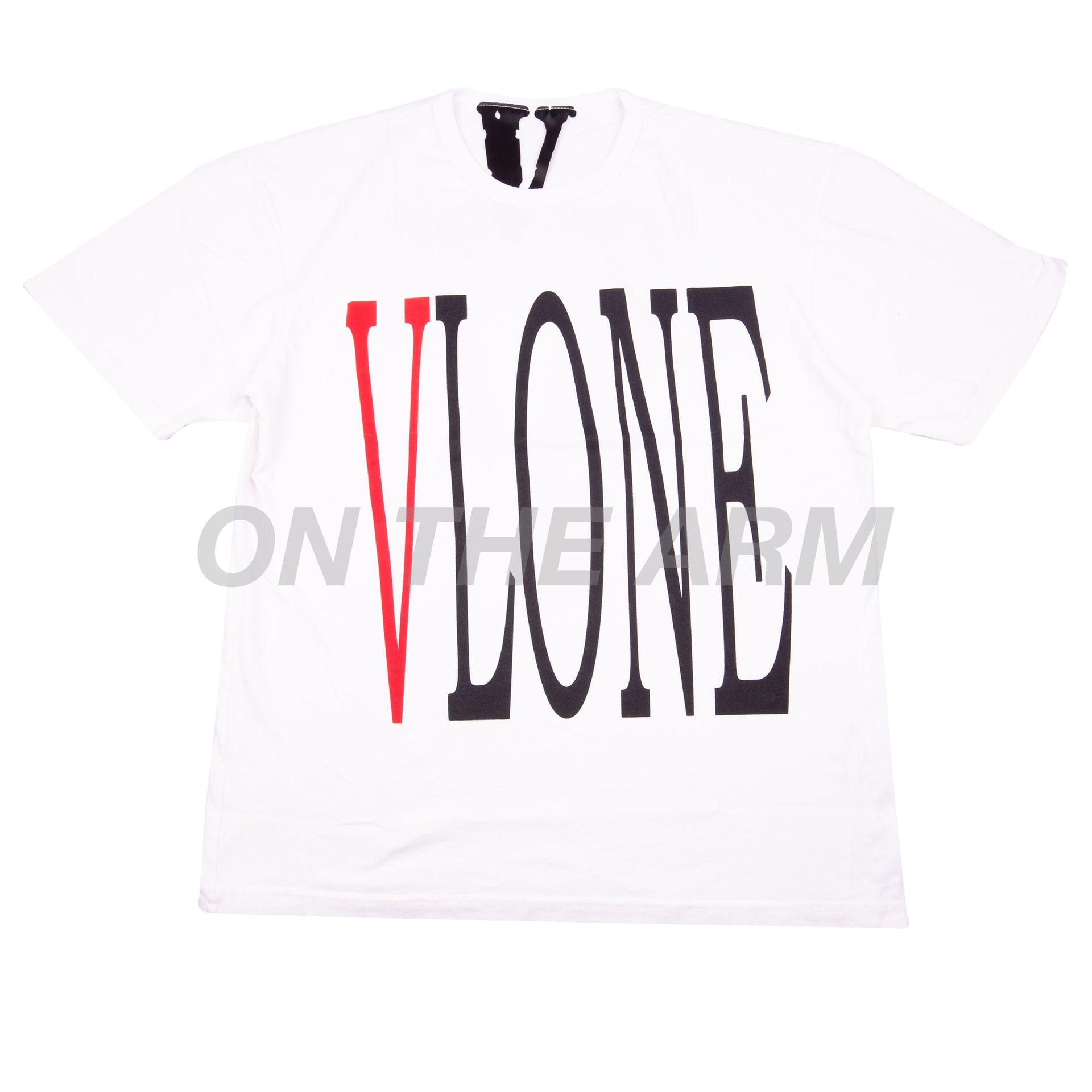 VLONE White/Red Staple Tee