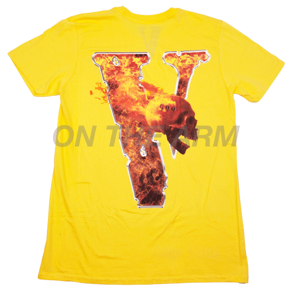 VLONE Yellow Juice Wrld Inferno Tee