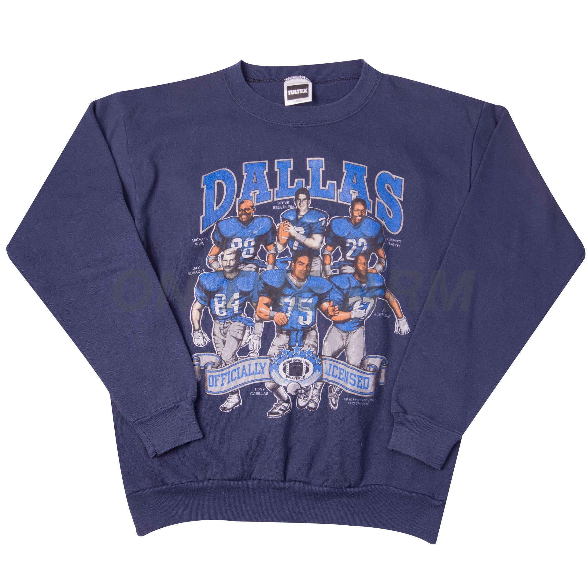 Vintage Navy Dallas Cowboys Crew