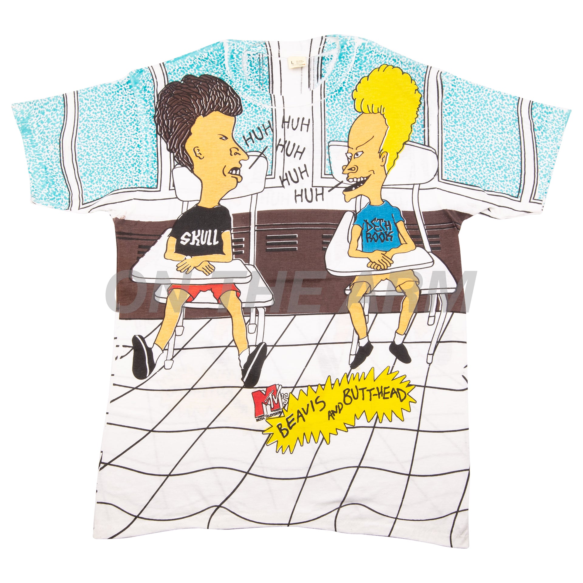 Vintage All Over Print Beavis & Butthead Tee