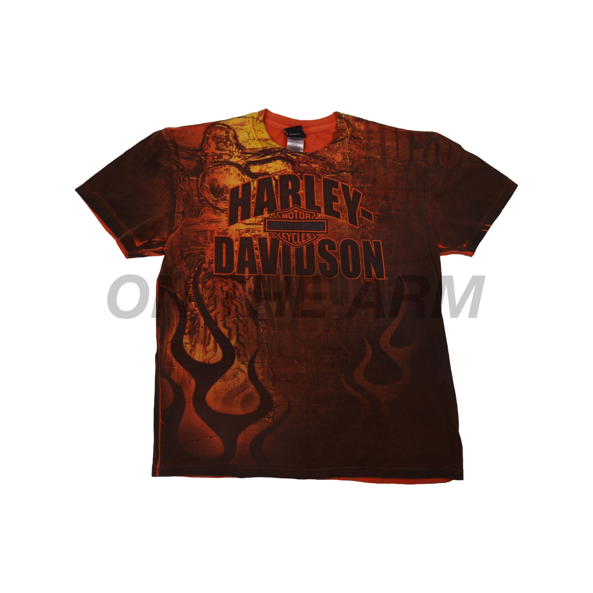 Vintage All Over Print Harley Davidson Tee