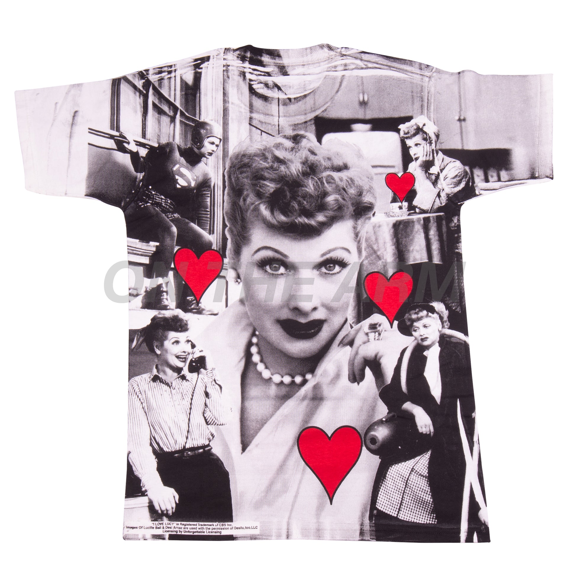 Vintage All Over Print I Love Lucy Tee