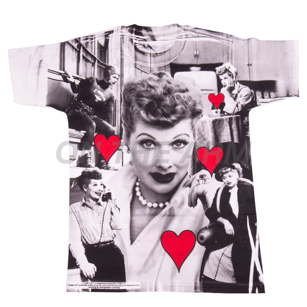 Vintage All Over Print I Love Lucy Tee