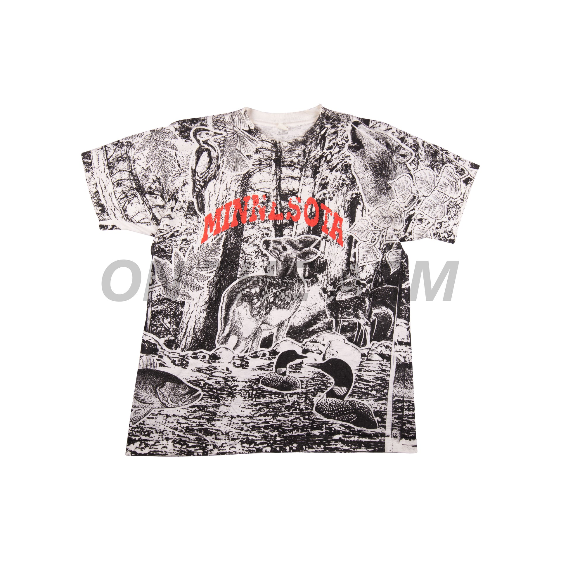 Vintage All Over Print Minnesota Tee