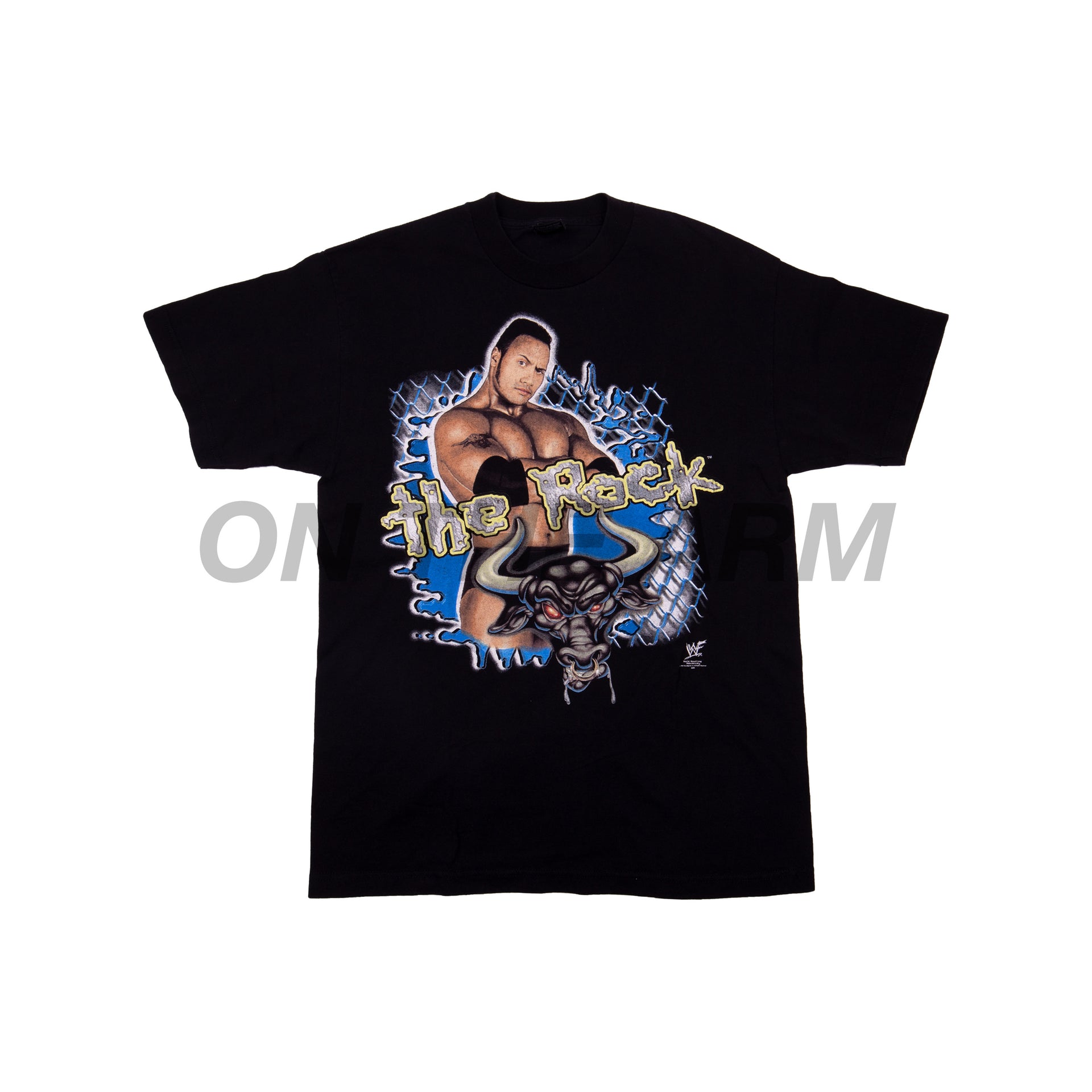 Vintage Black 1999 The Rock Tee