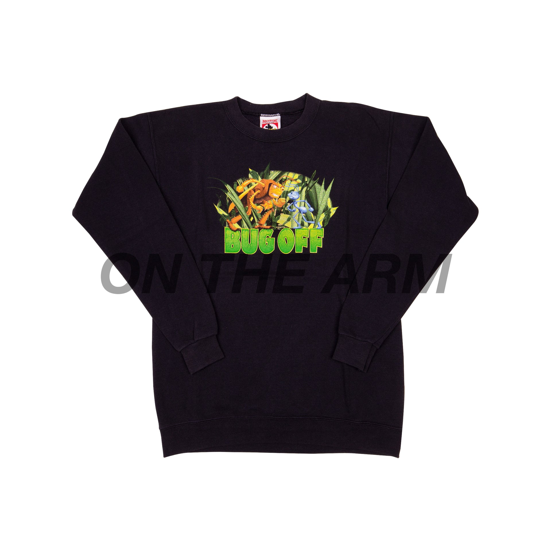 Vintage Black A Bug's Life Crew