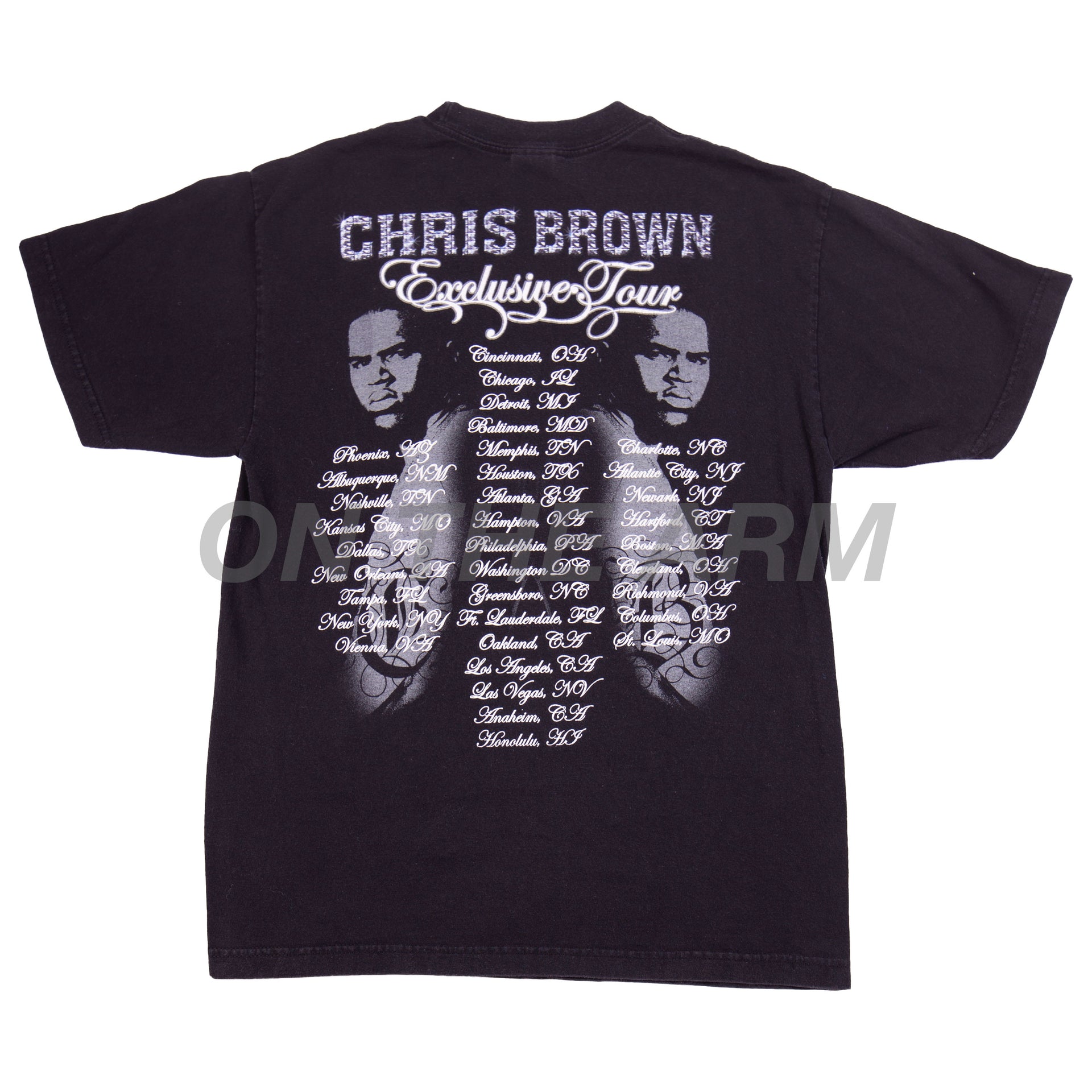 Vintage Black Chris Brown Exclusive Tee