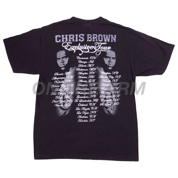 Vintage Black Chris Brown Exclusive Tee