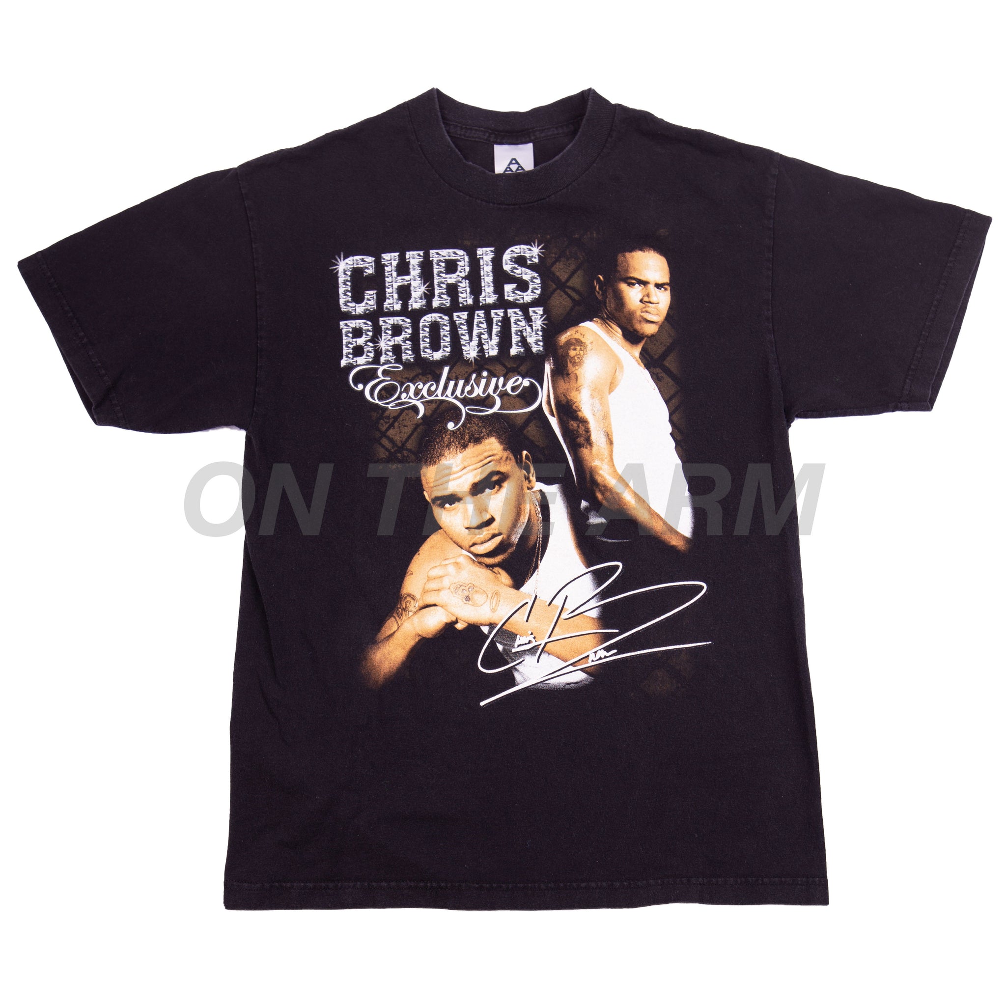 Vintage Black Chris Brown Exclusive Tee