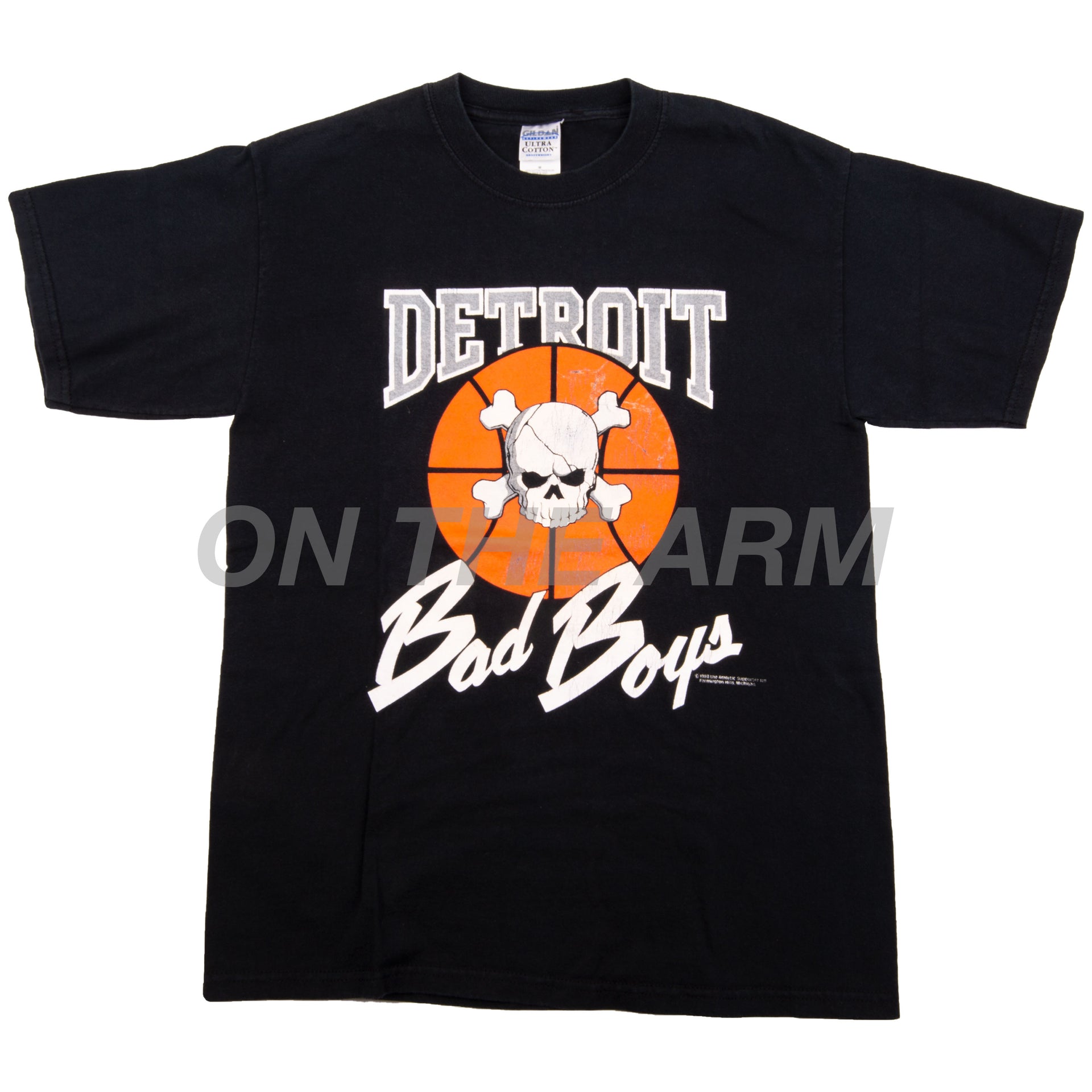 Vintage Black Detroit Bad Boys Tee