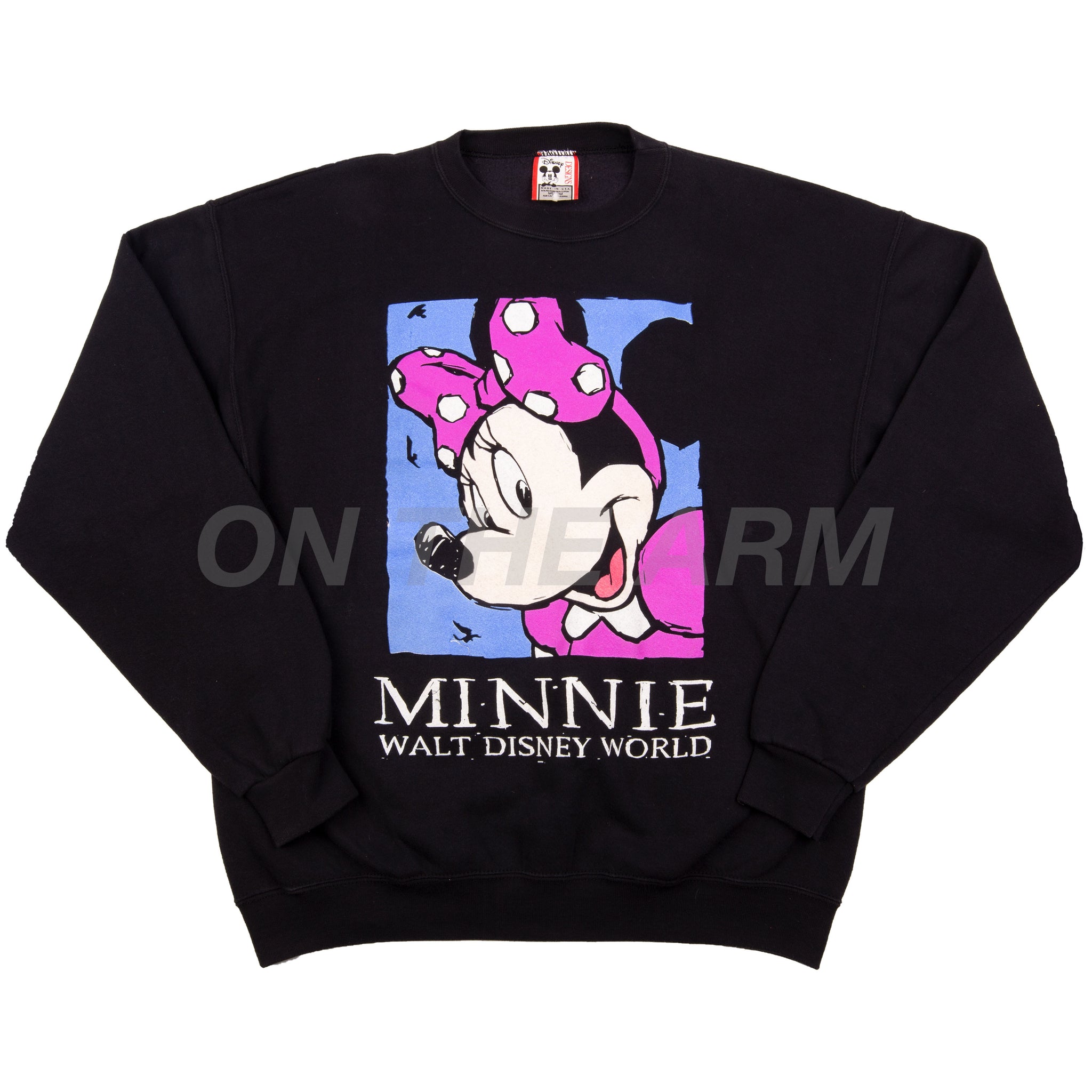 Vintage Black Disney World Minnie Mouse Crew