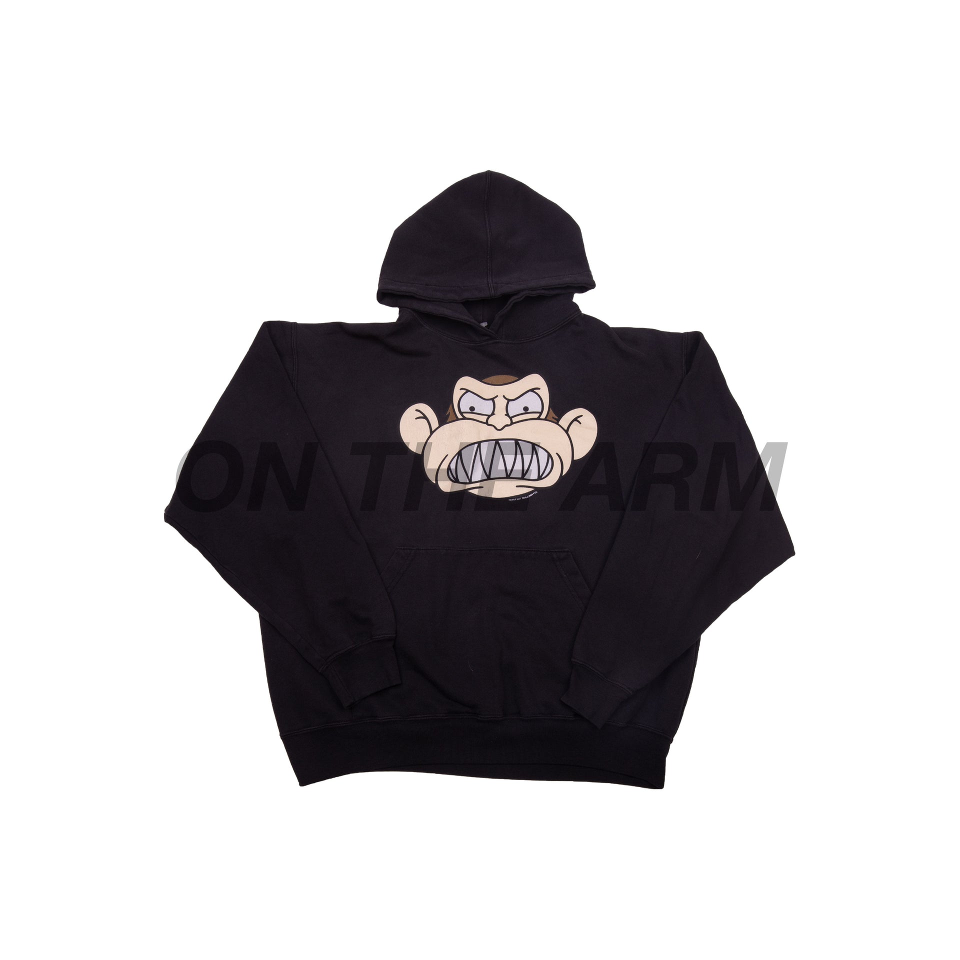 Vintage Black Evil Monkey Hoodie
