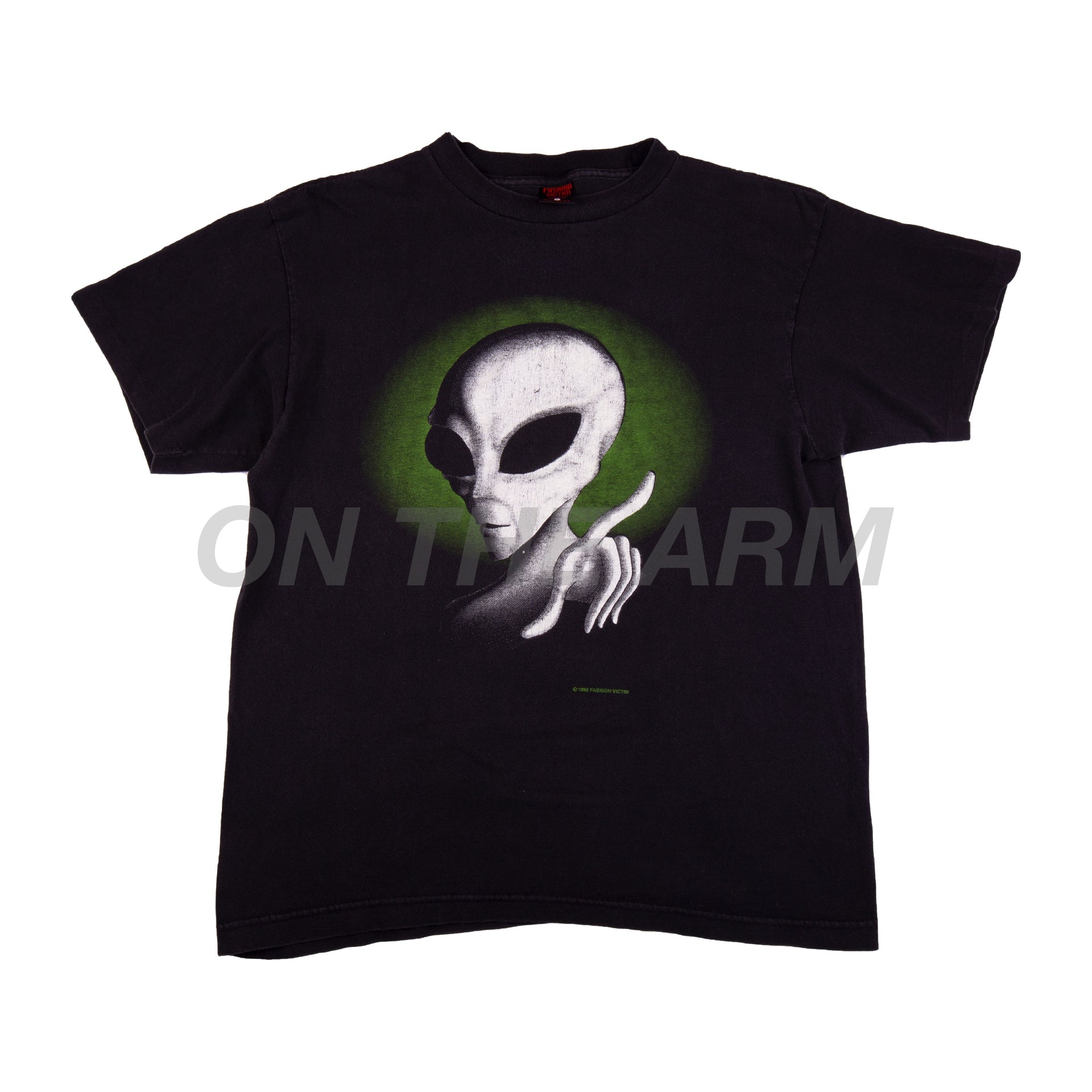 Vintage Black Fashion Victim Alien Tee