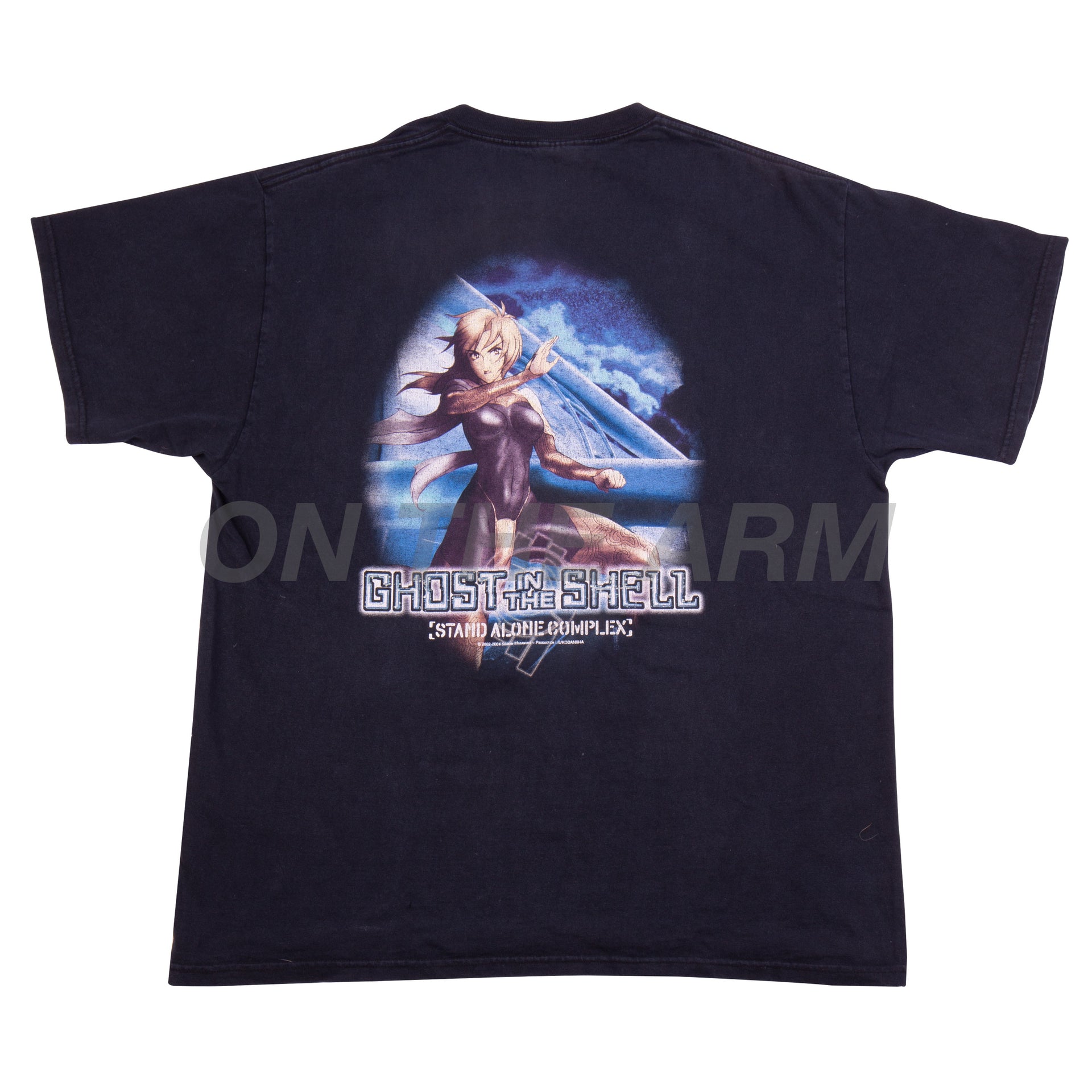 Vintage Black Ghost In The Shell Tee