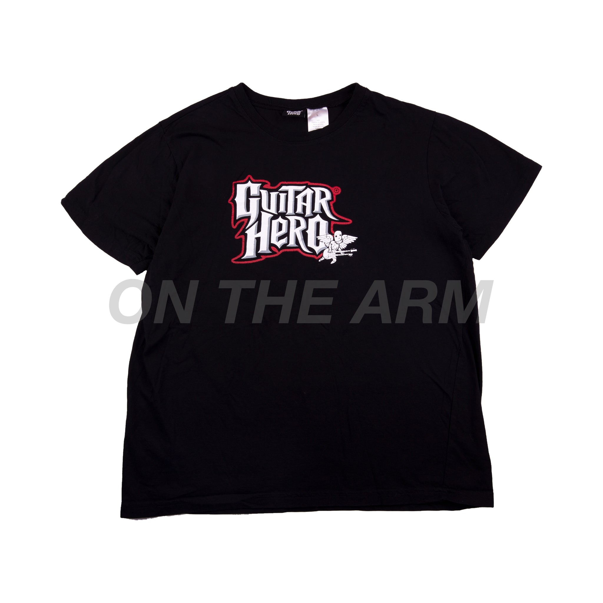 Vintage Black Guitar Hero Tee