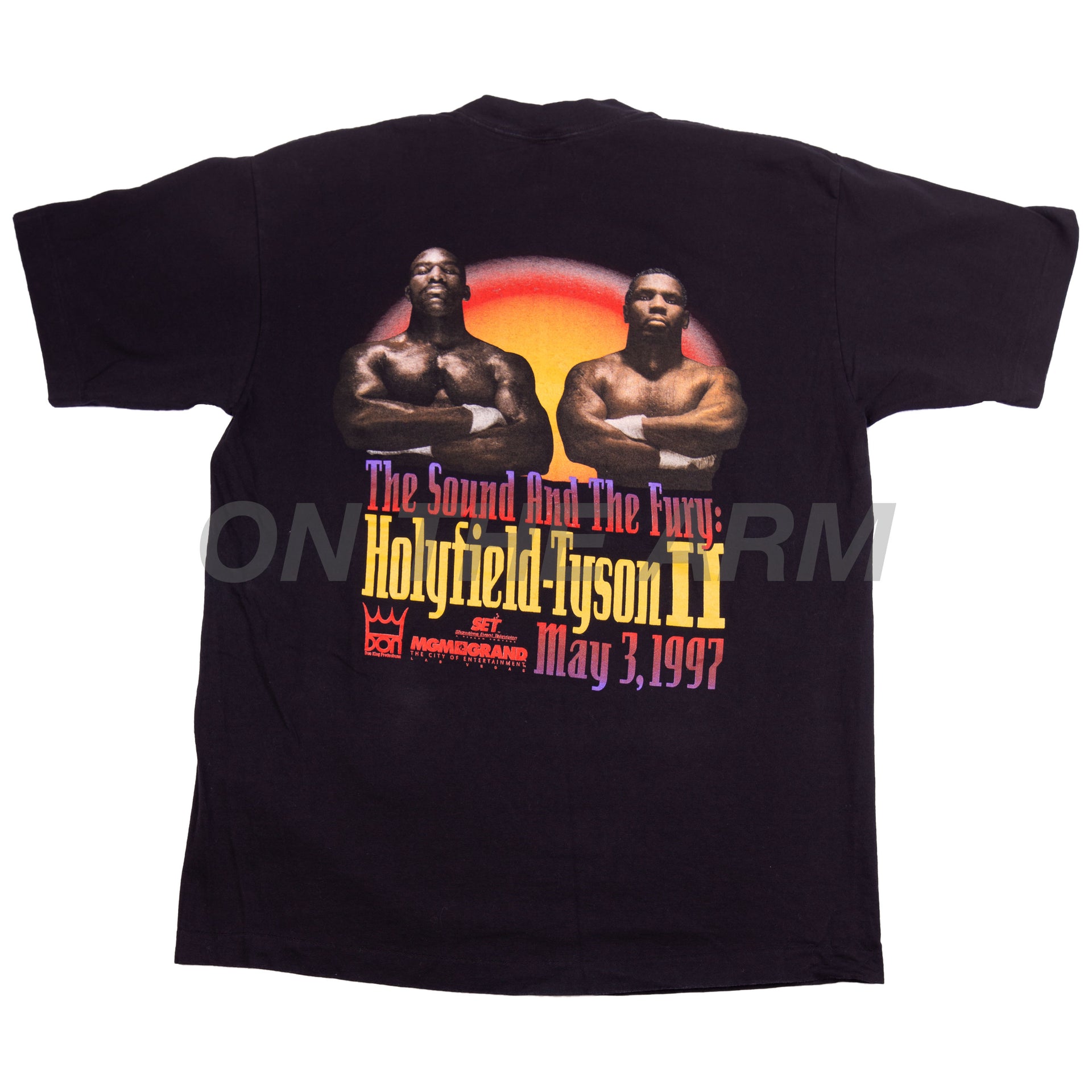 Vintage Black Holyfield-Tyson II Tee (1997)