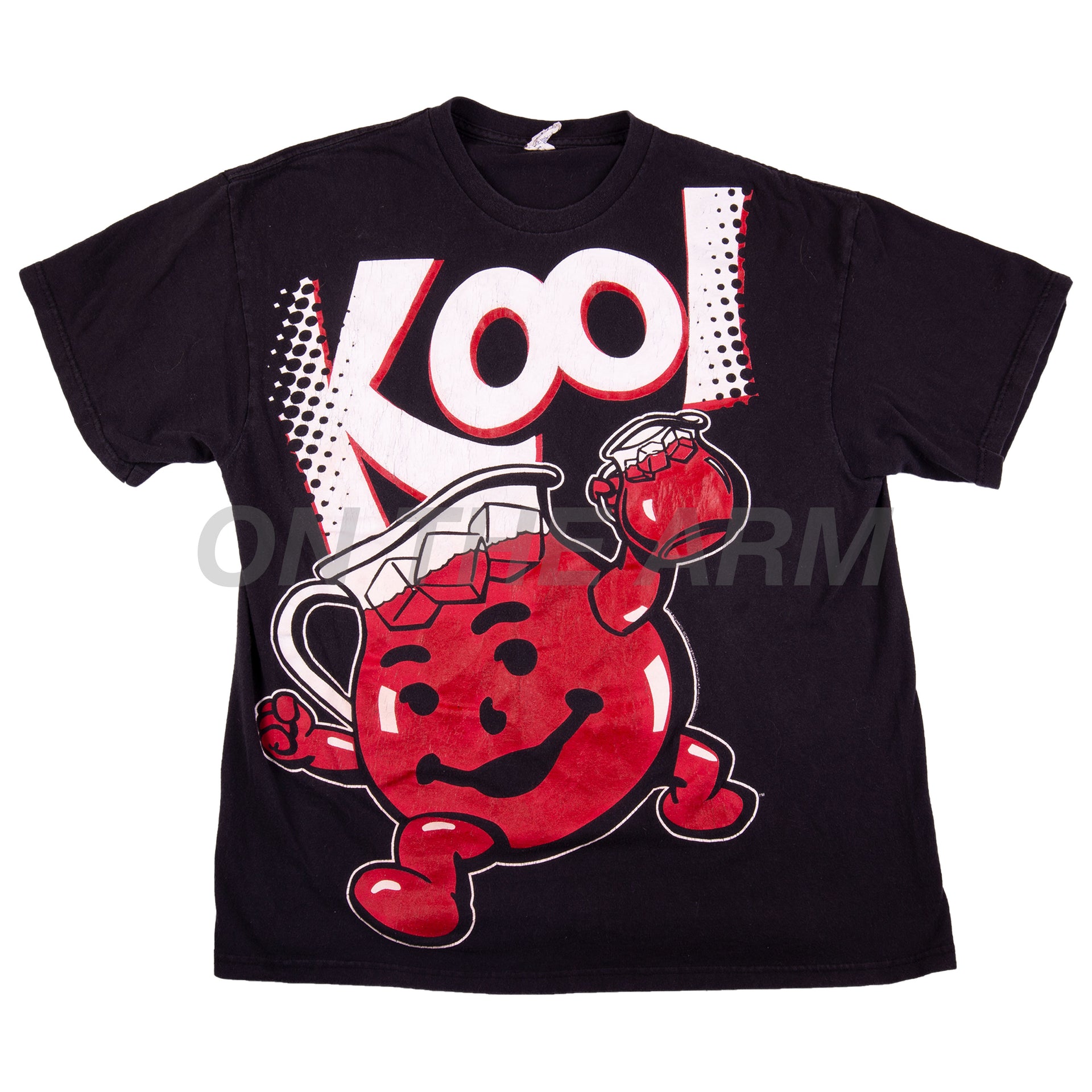 Vintage Black Kool Aid Man Tee