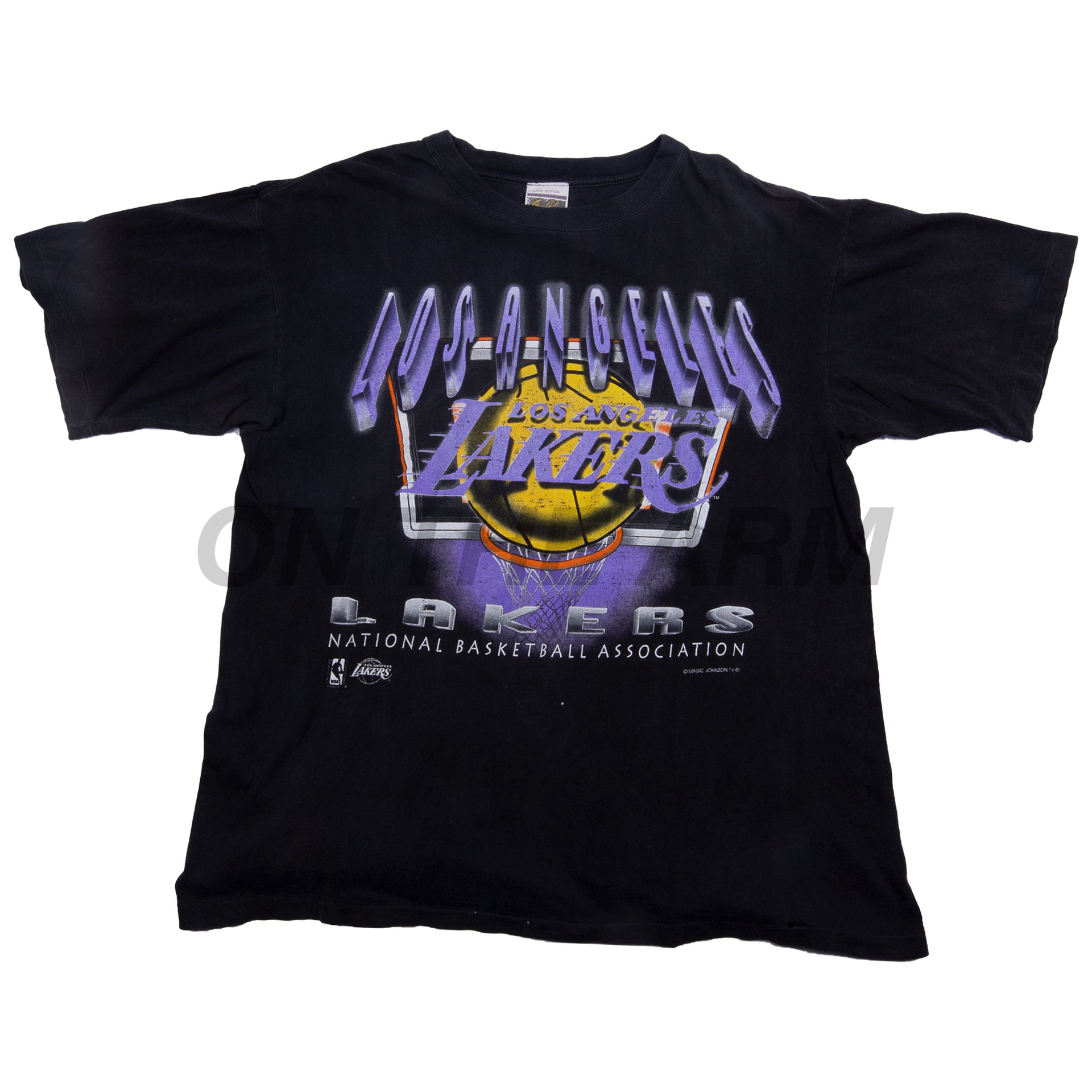 Vintage Black Lakers Tee