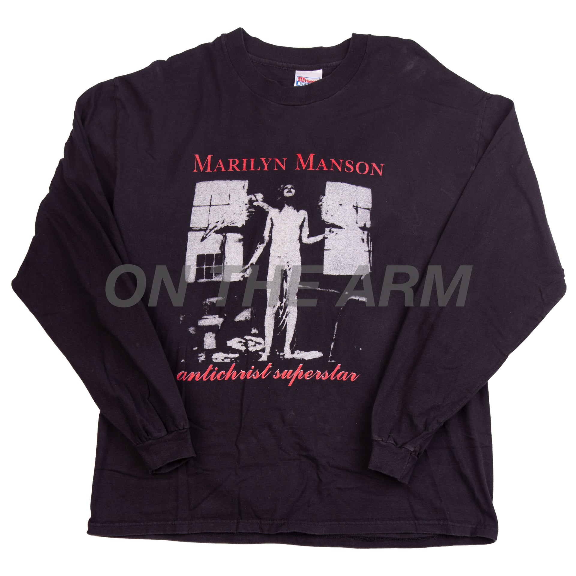 Vintage Black Marilyn Manson Antichrist Superstar L/S (1997)