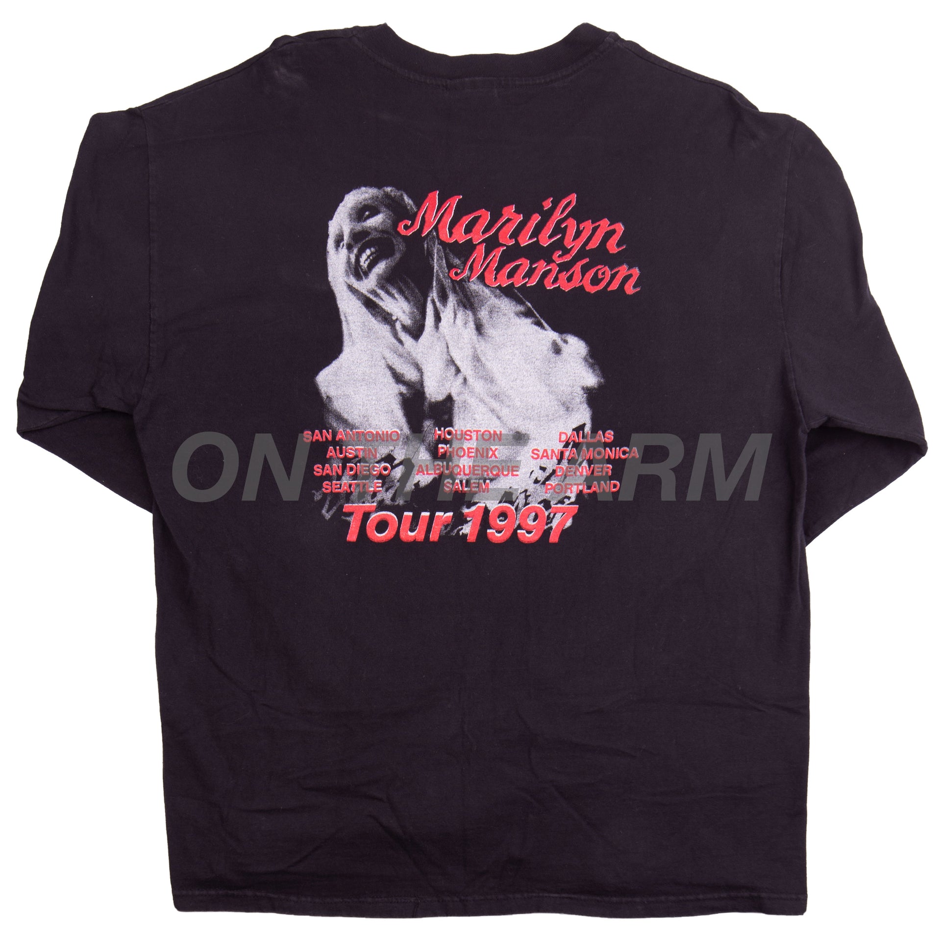 Vintage Black Marilyn Manson Antichrist Superstar L/S (1997)