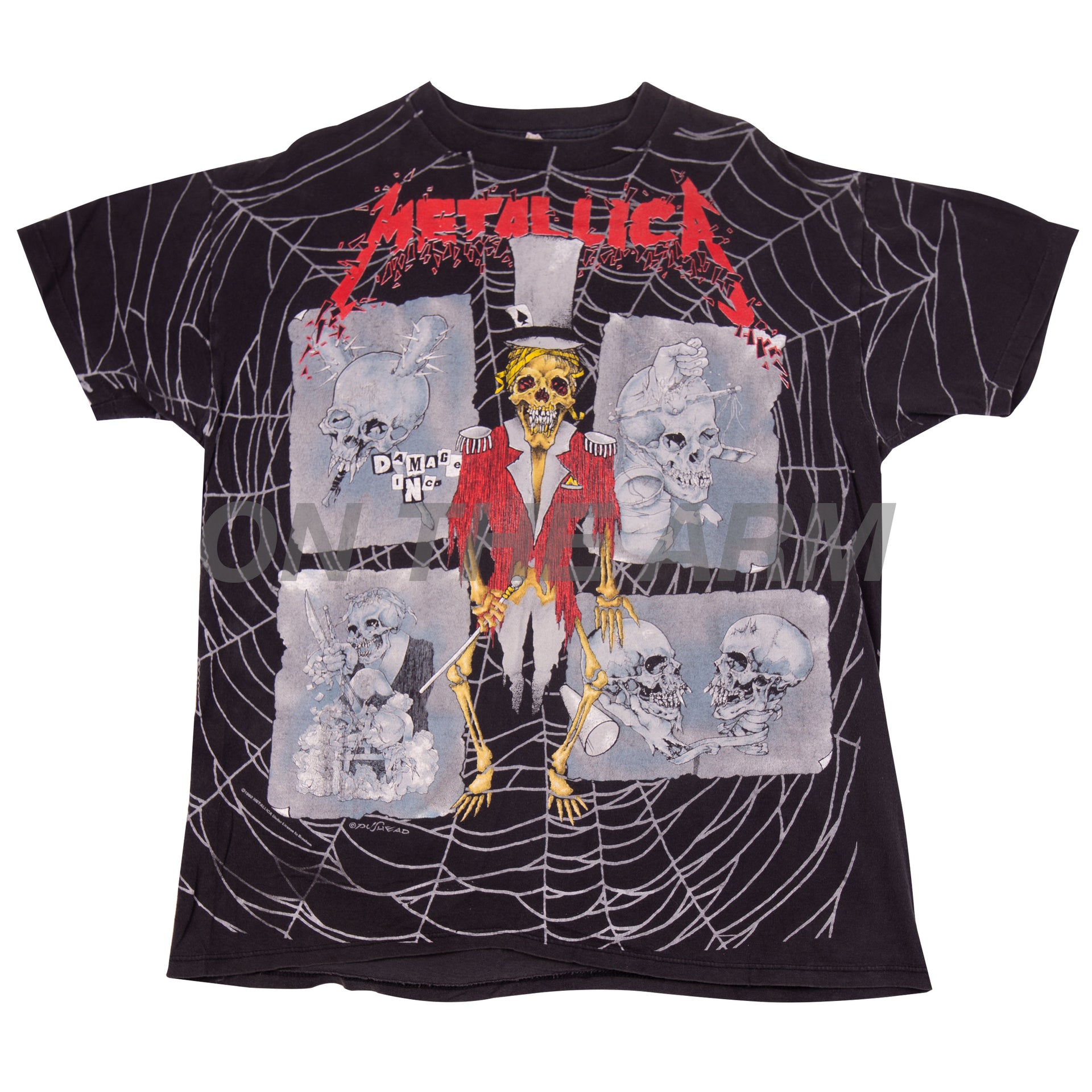Vintage Black Metallica Damage Inc. Tee (1992)