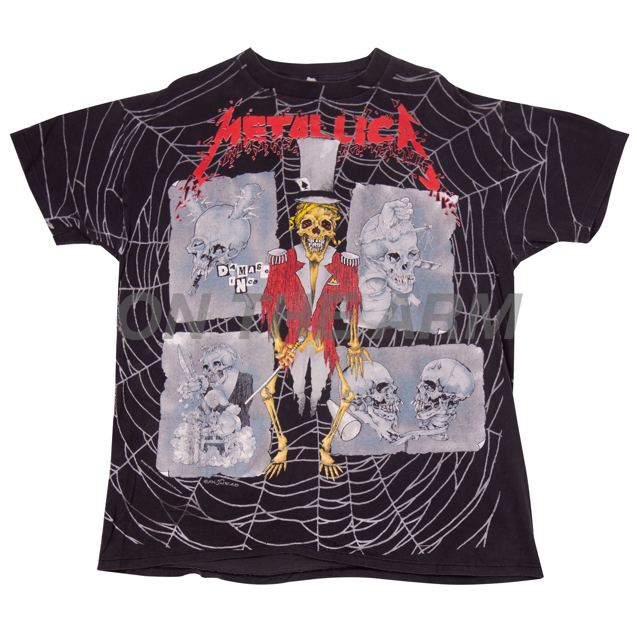 Vintage Black Metallica Damage Inc. Tee (1992)