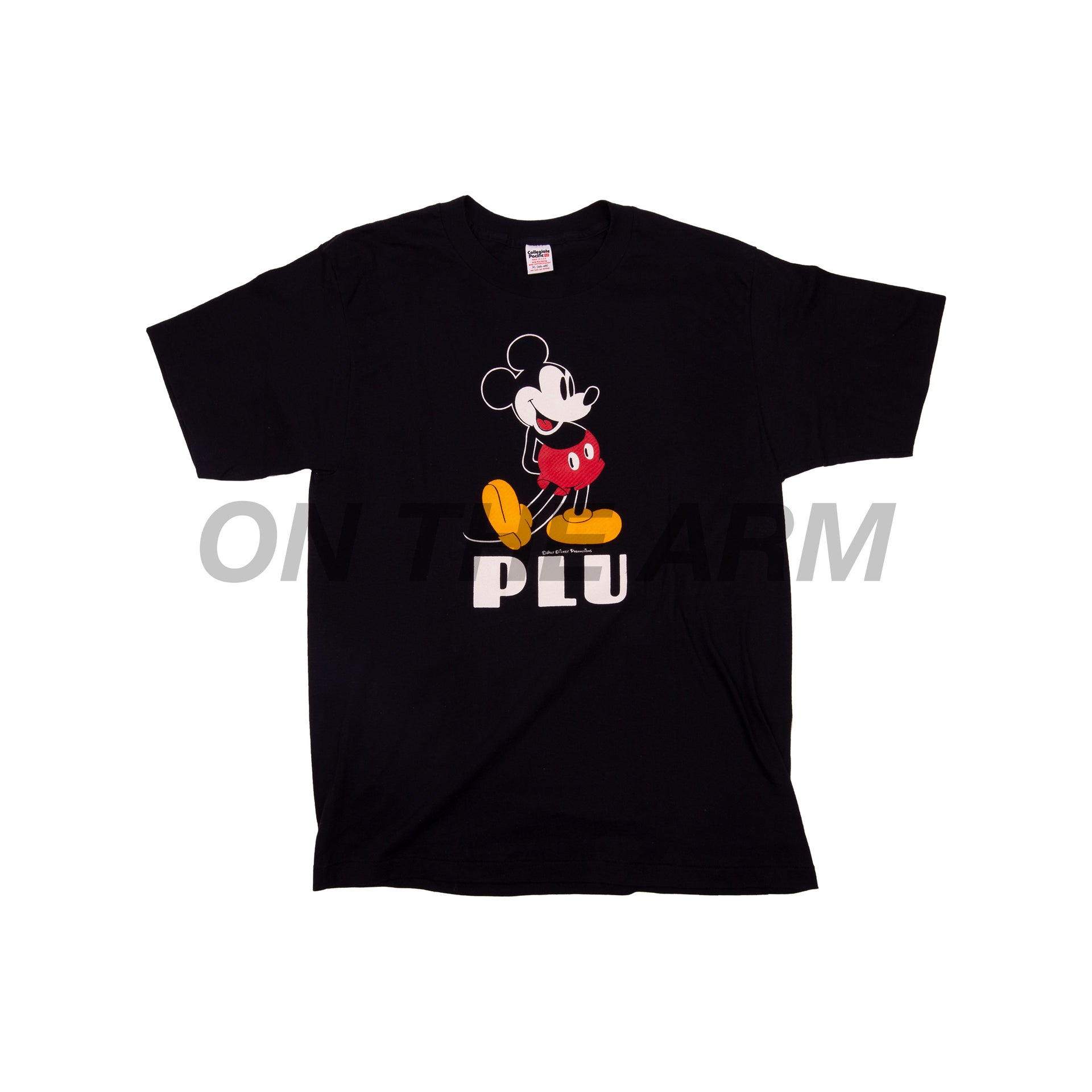 Vintage Black Mickey PLU Tee