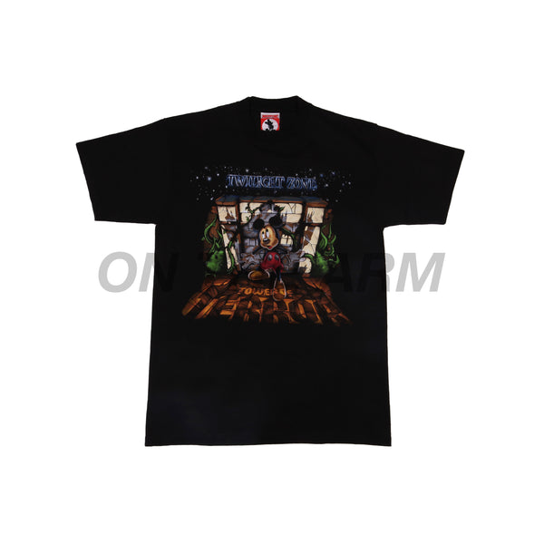 Vintage Black Mickey Tower Of Terror Tee