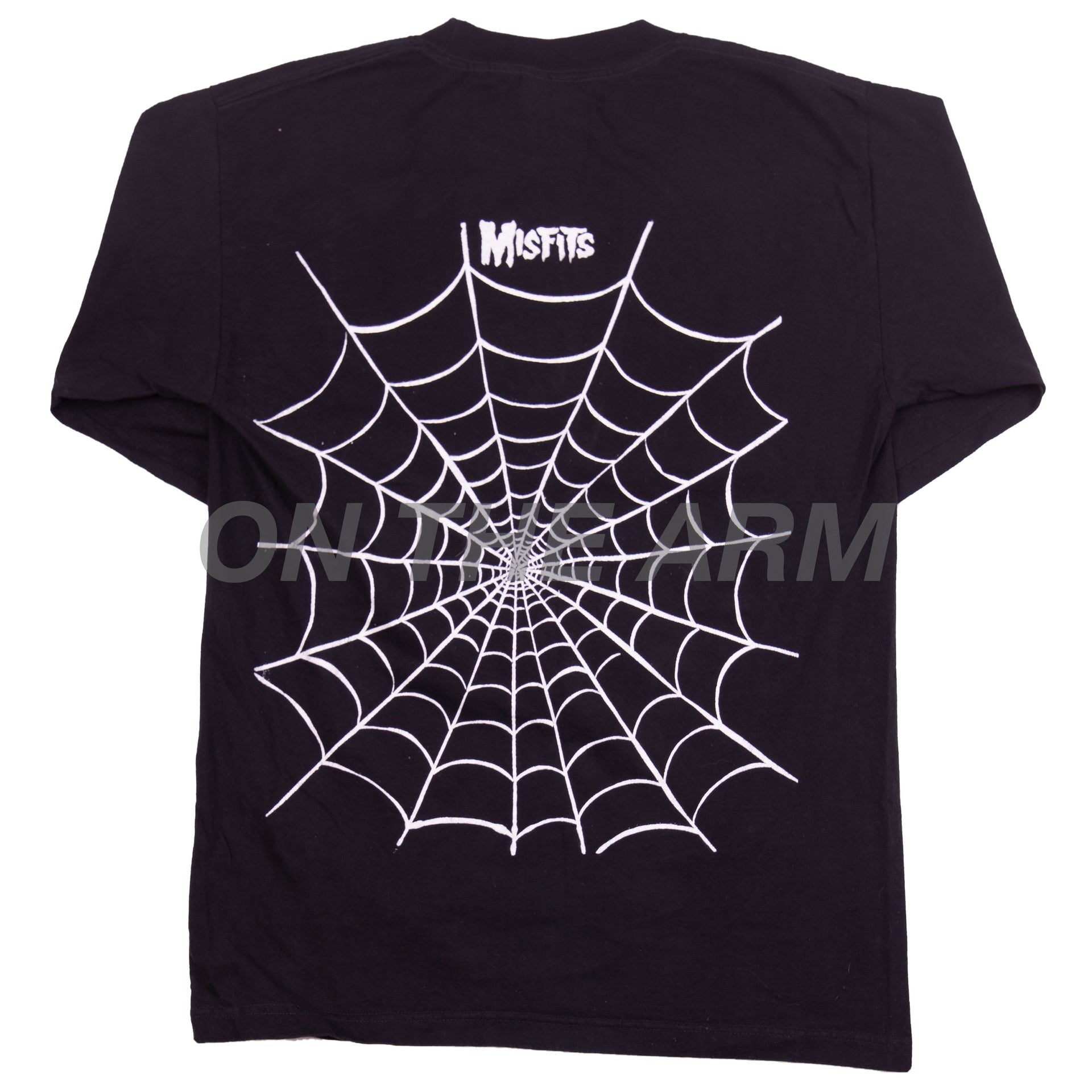 Vintage Black Misfits Spider Web L/S