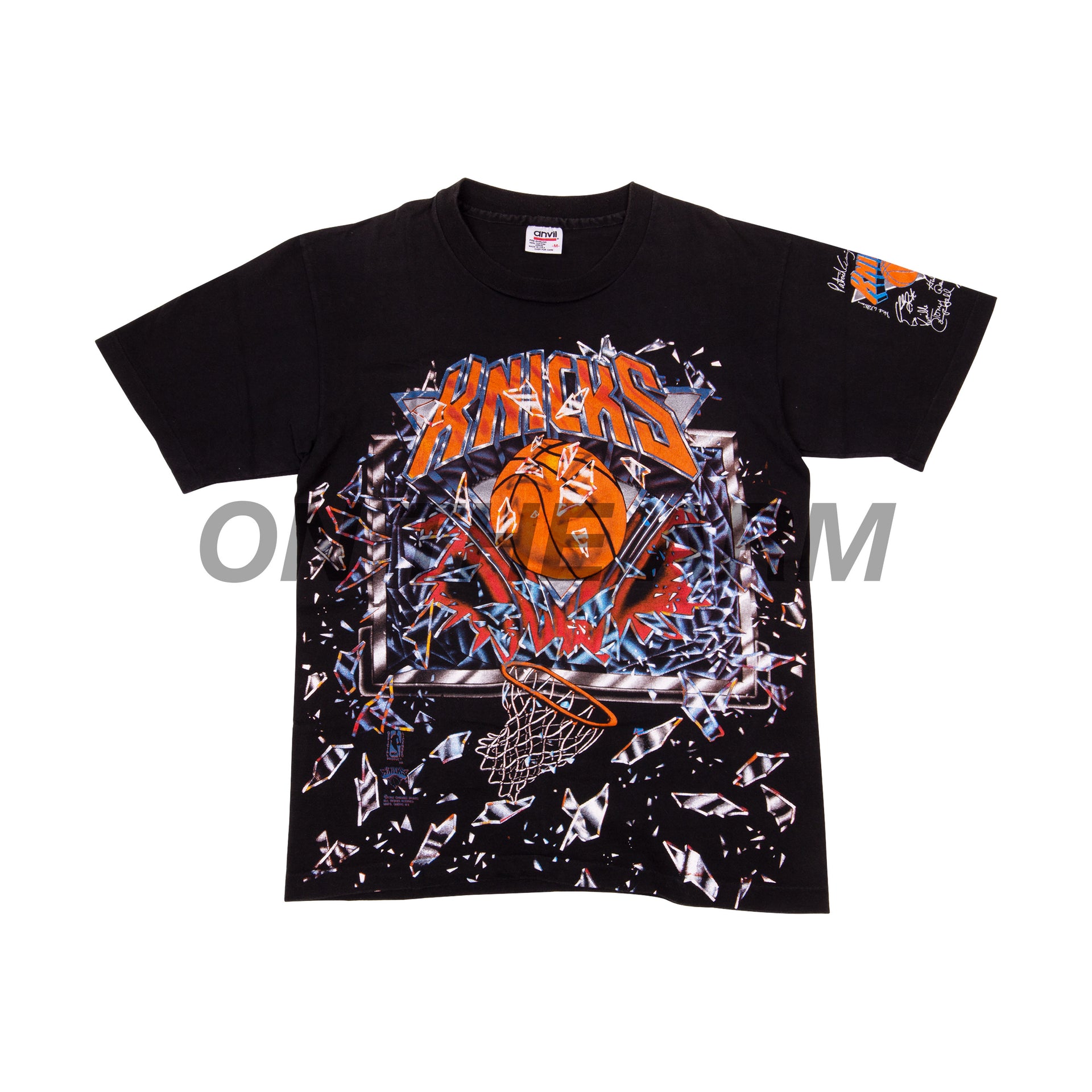 Vintage Black NY Knicks Tee