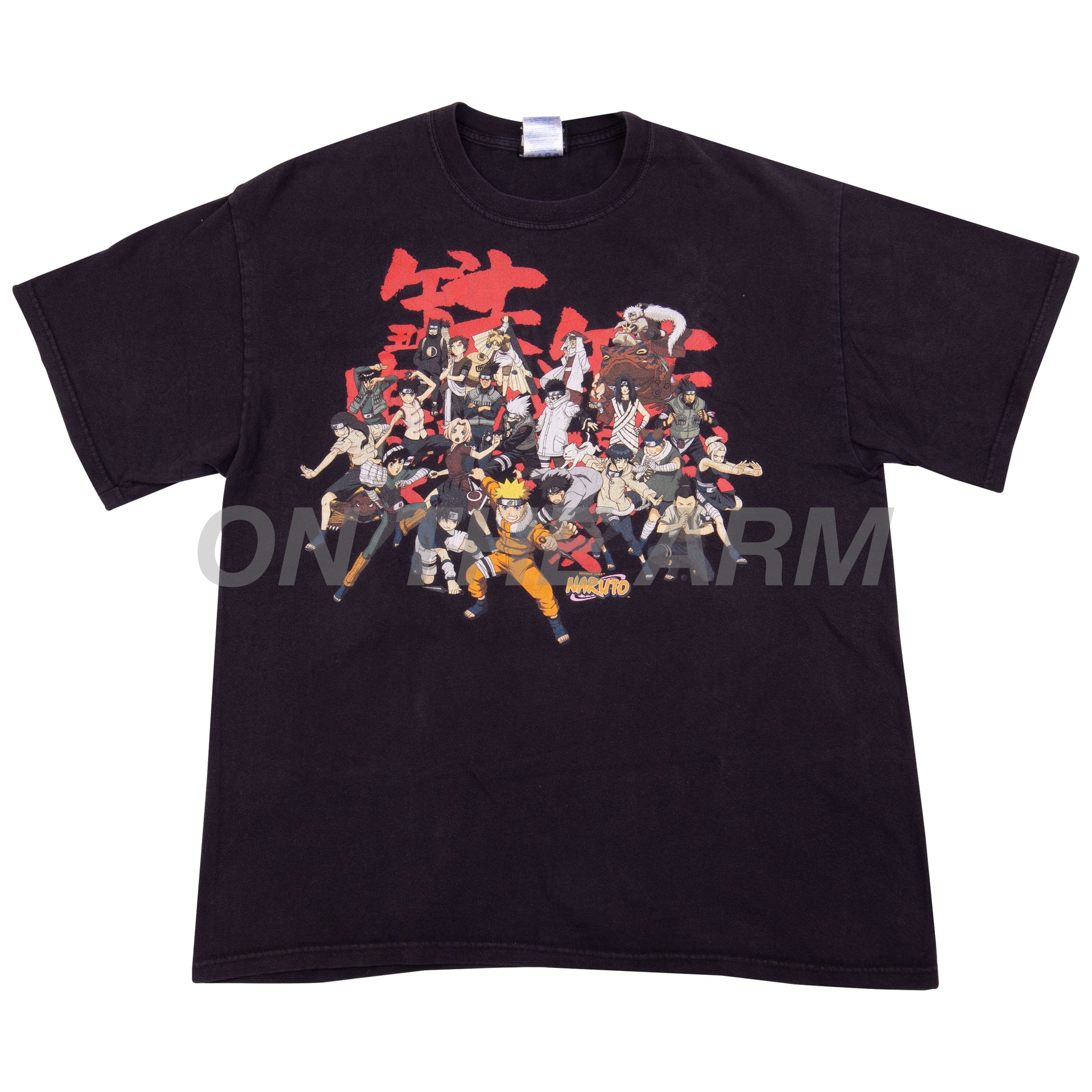 Vintage Black Naruto Tee