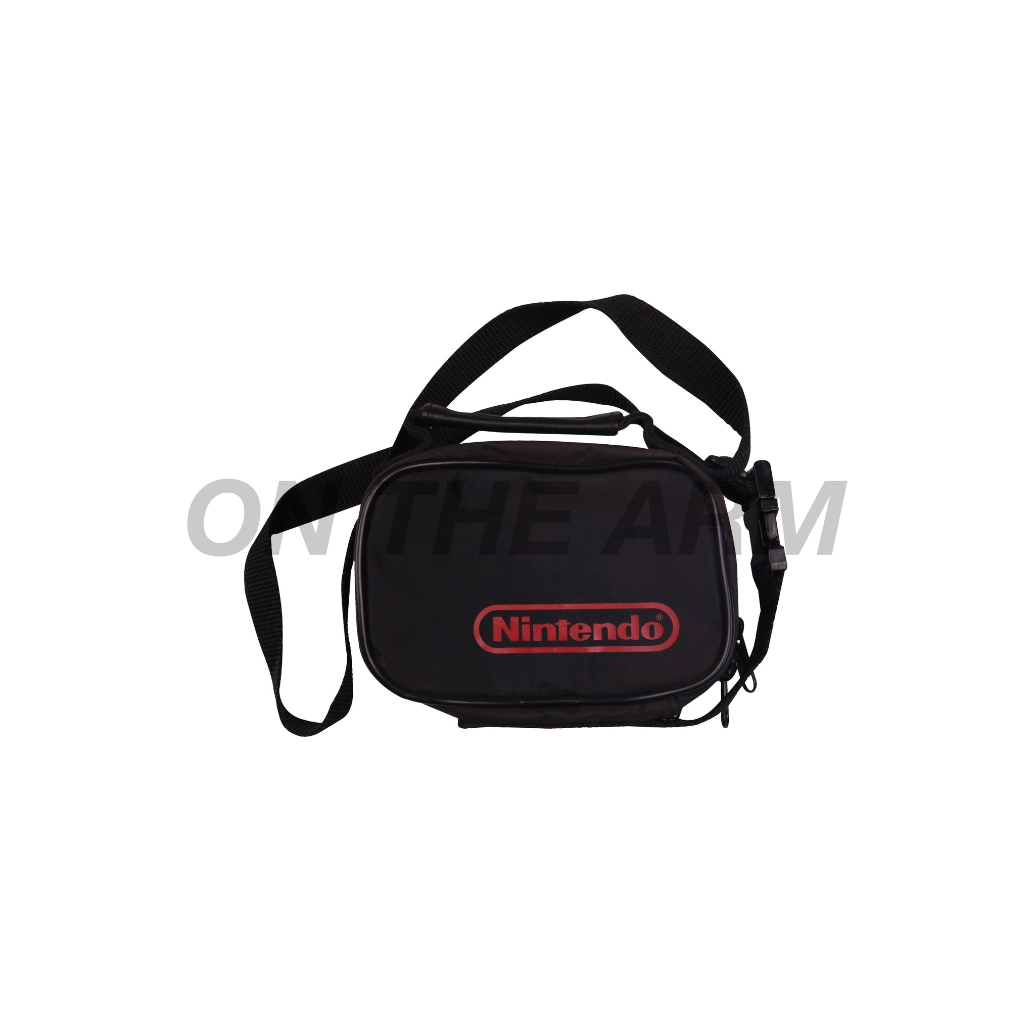 Vintage Black Nintendo Small Side Bag