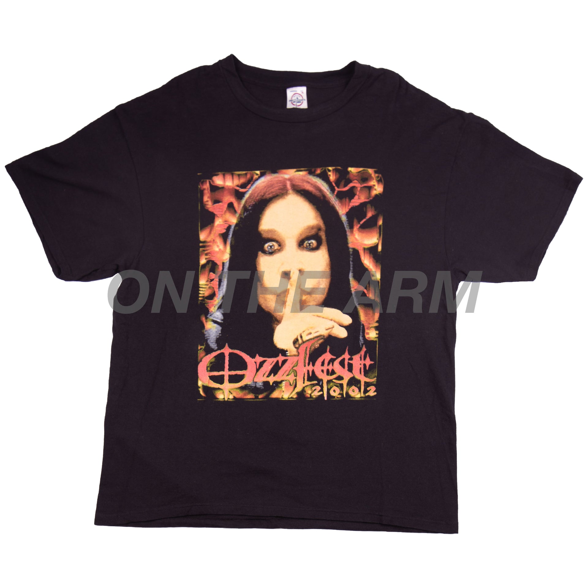 Vintage Black Ozzfest Hush Tee (2002)