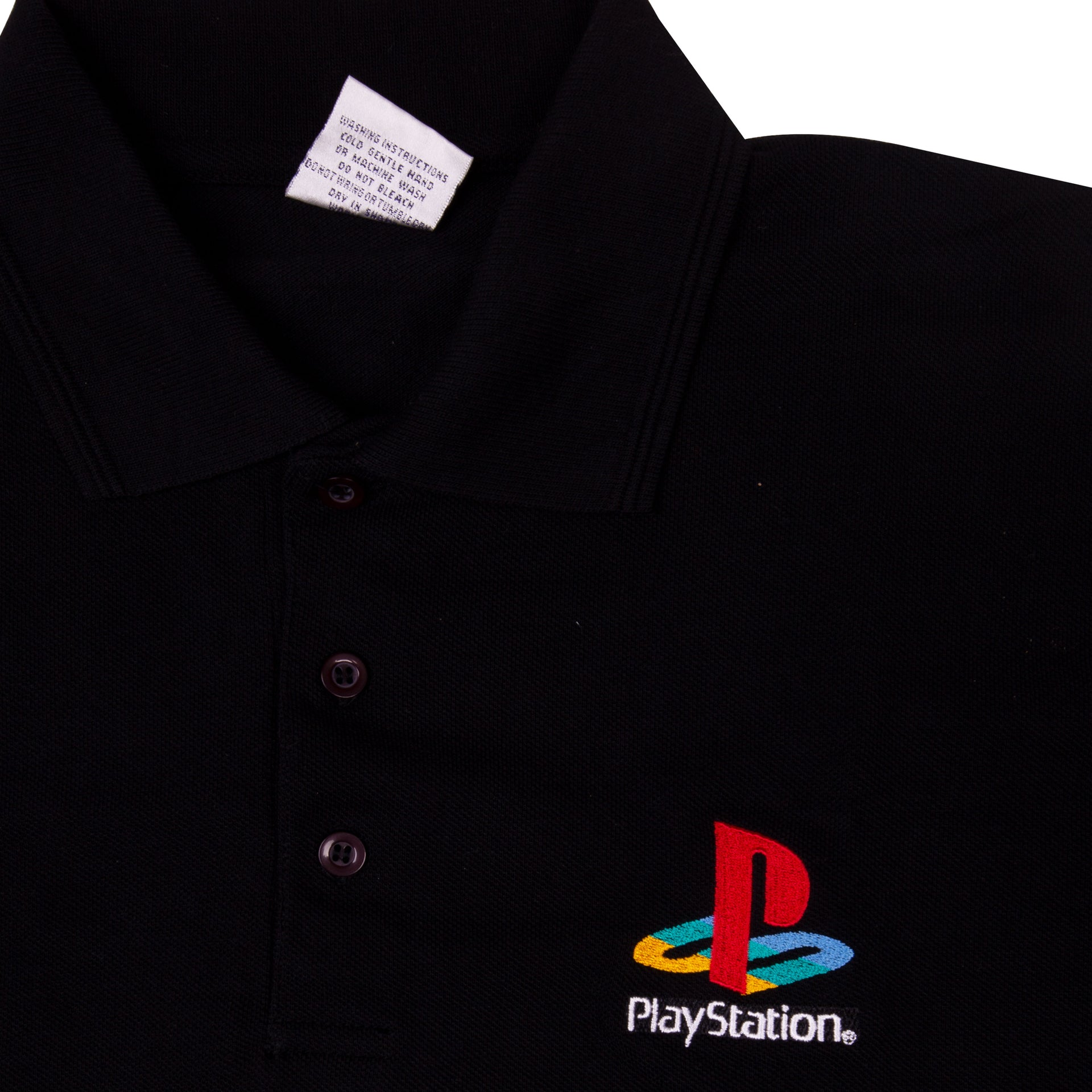 Vintage Black Playstation Polo