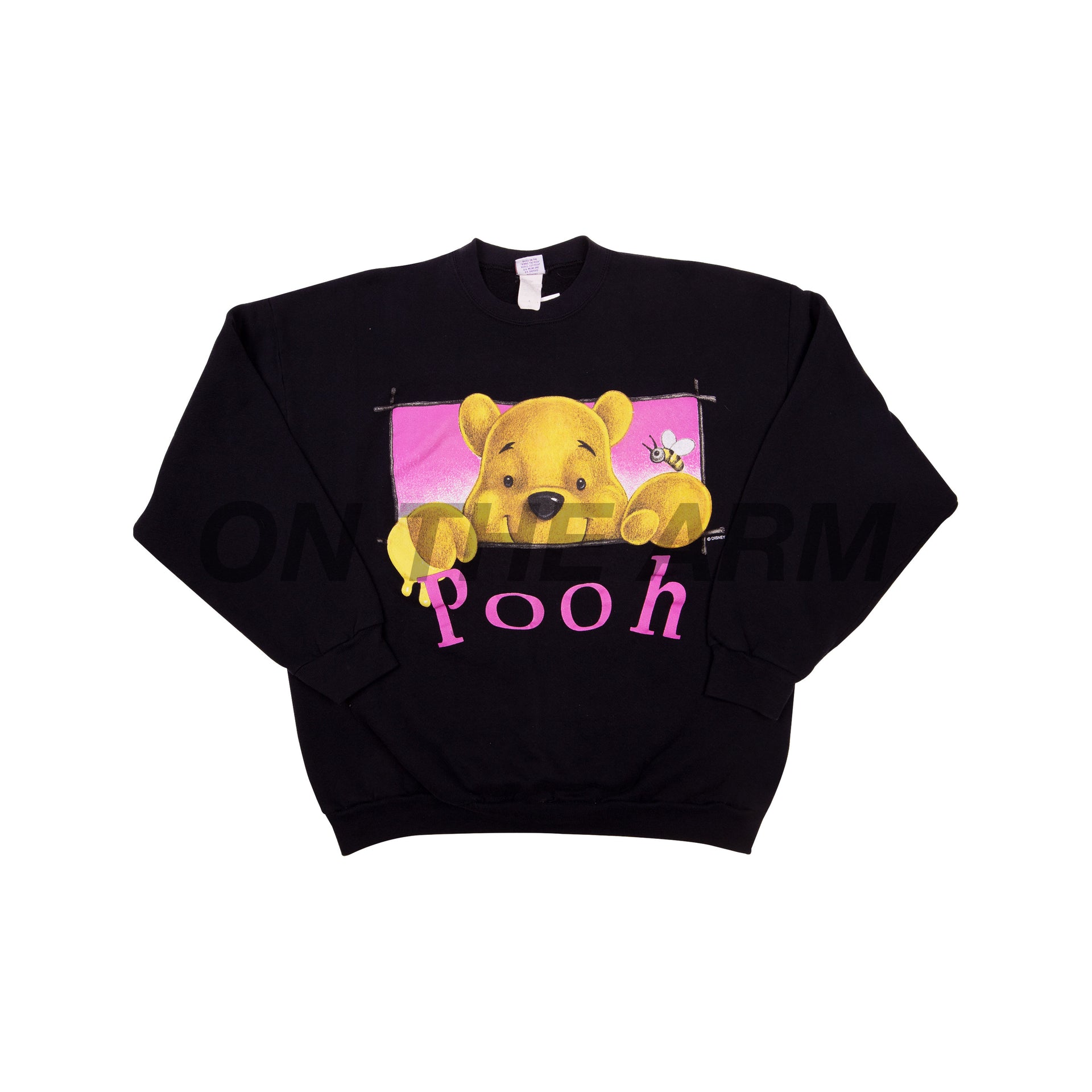 Vintage Black Pooh Crew