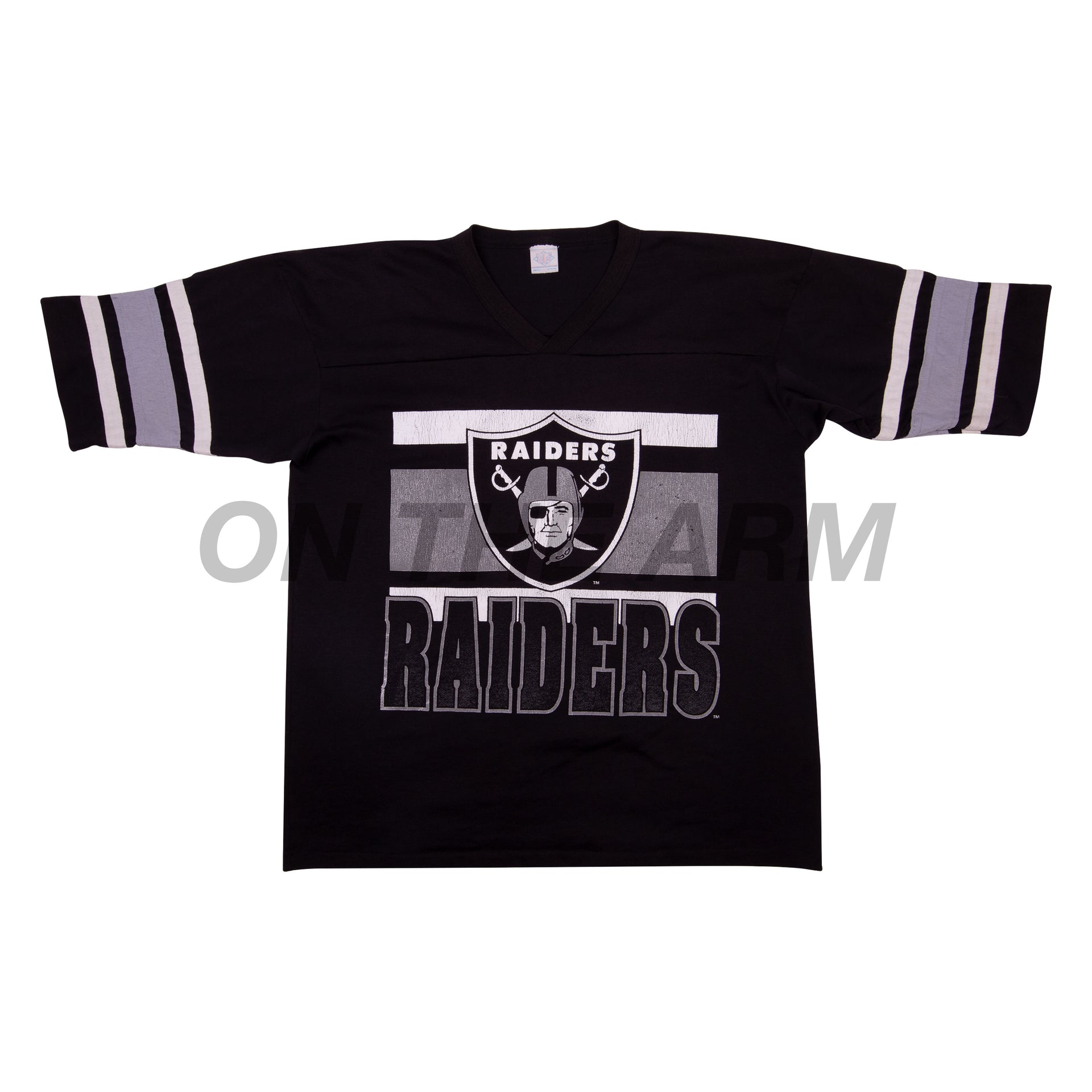 Vintage Black Raiders Football Shirt