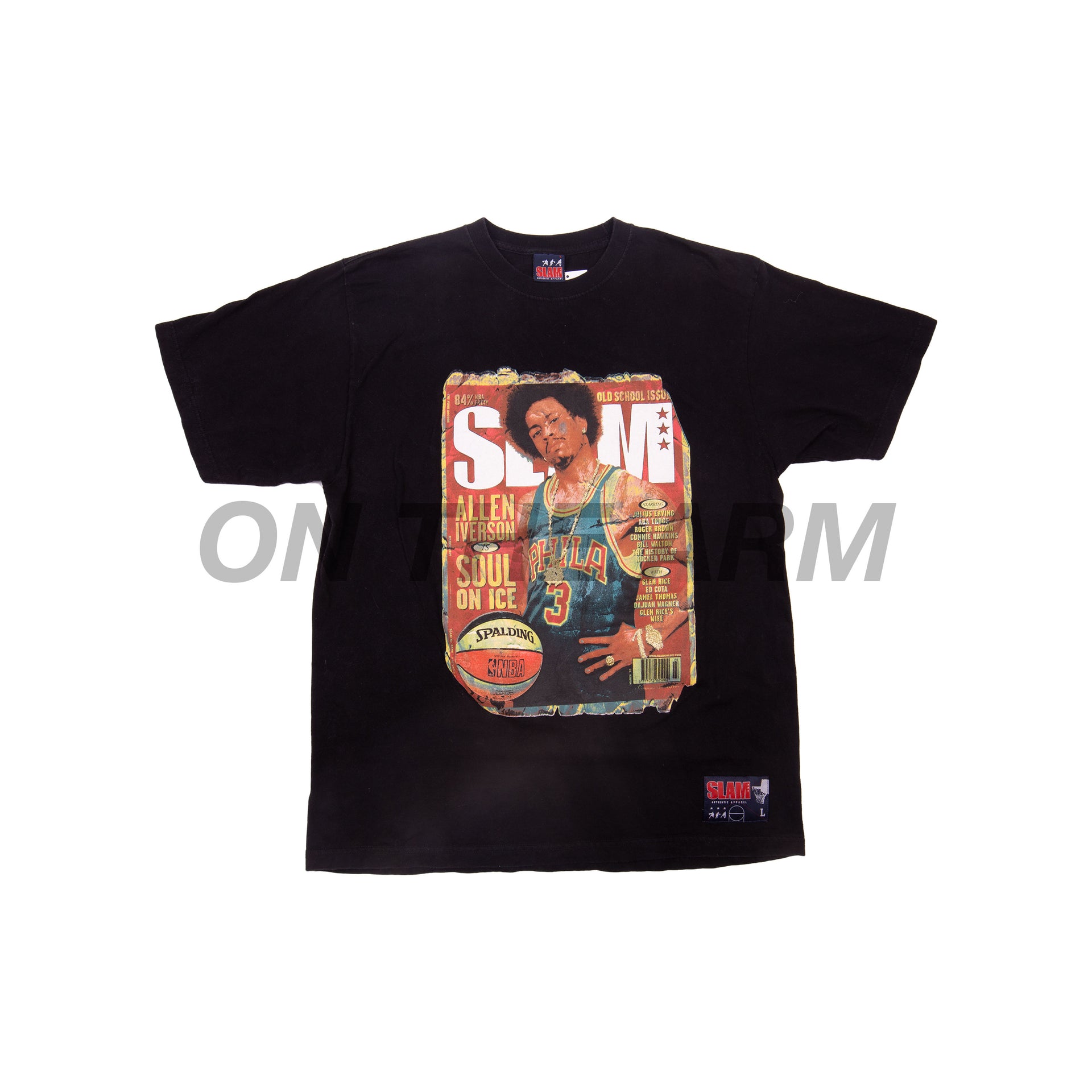 Vintage Black SLAM Allen Iverson Tee