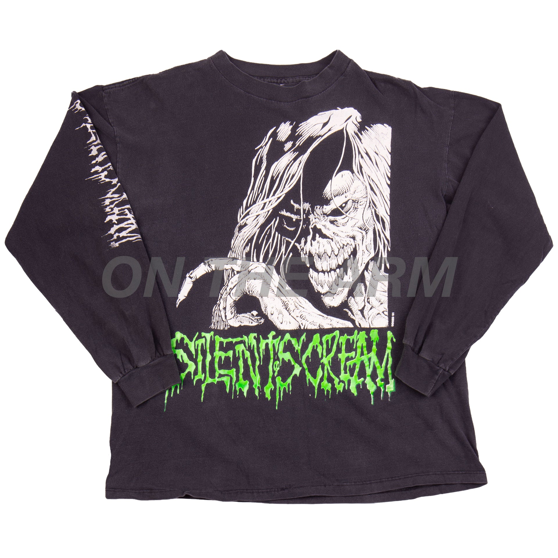 Vintage Black Silent Scream LS (1991)