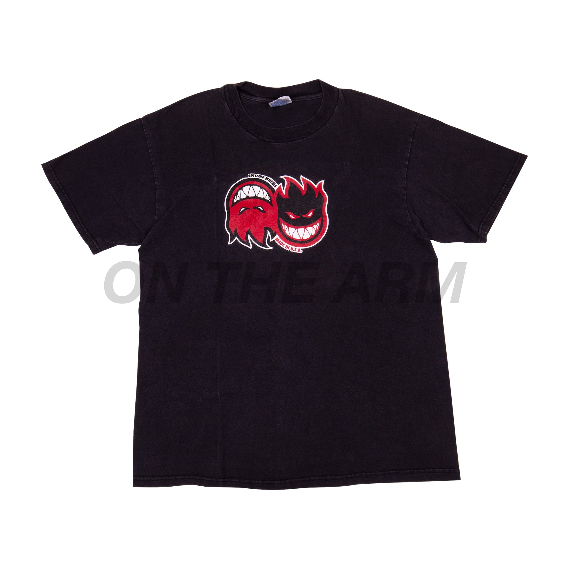 Vintage Black Spitfire Wheels Tee