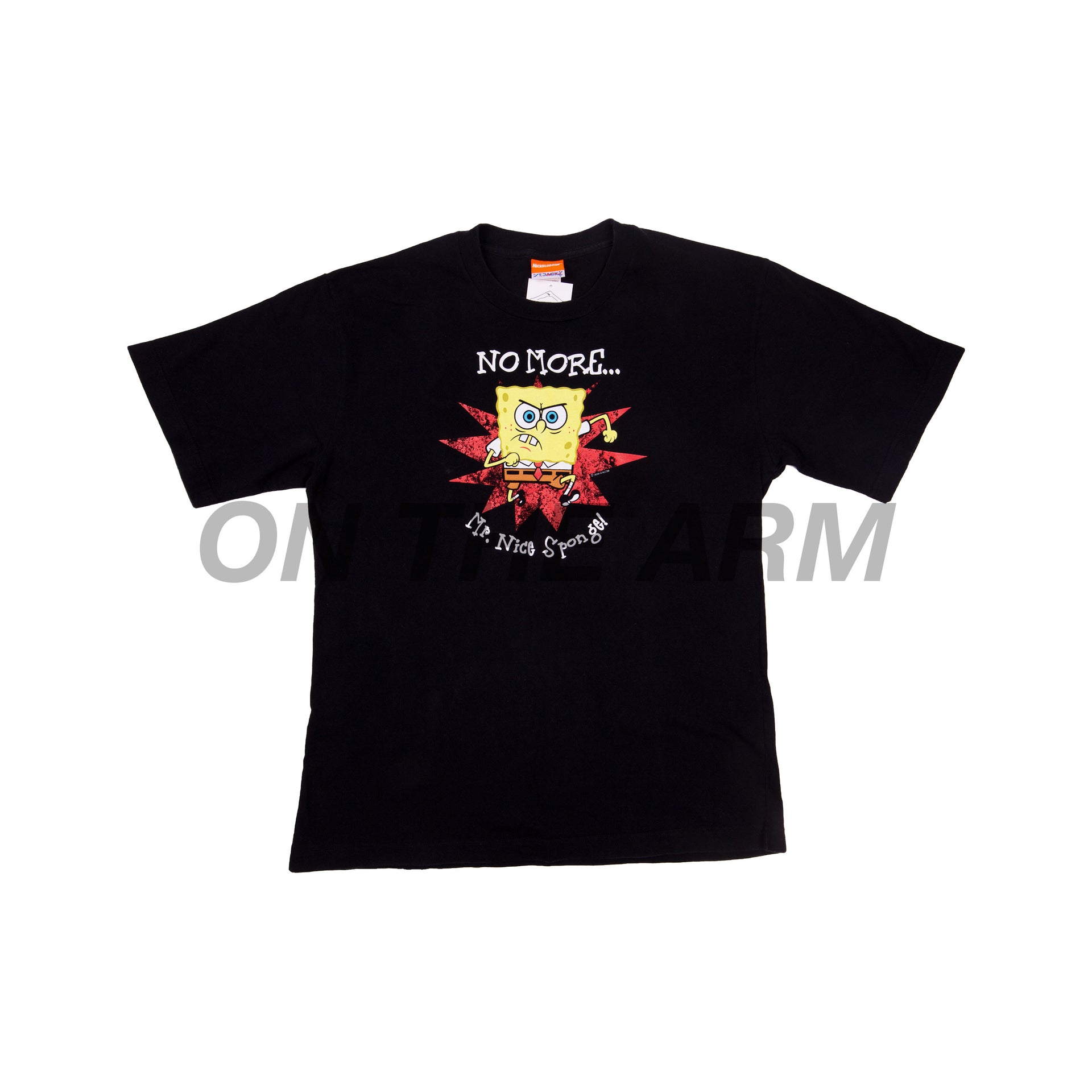 Vintage Black Spongebob No Mr. Nice Sponge Tee