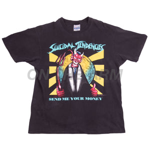 Vintage Black Suicidal Tendencies Money Tee (1991)