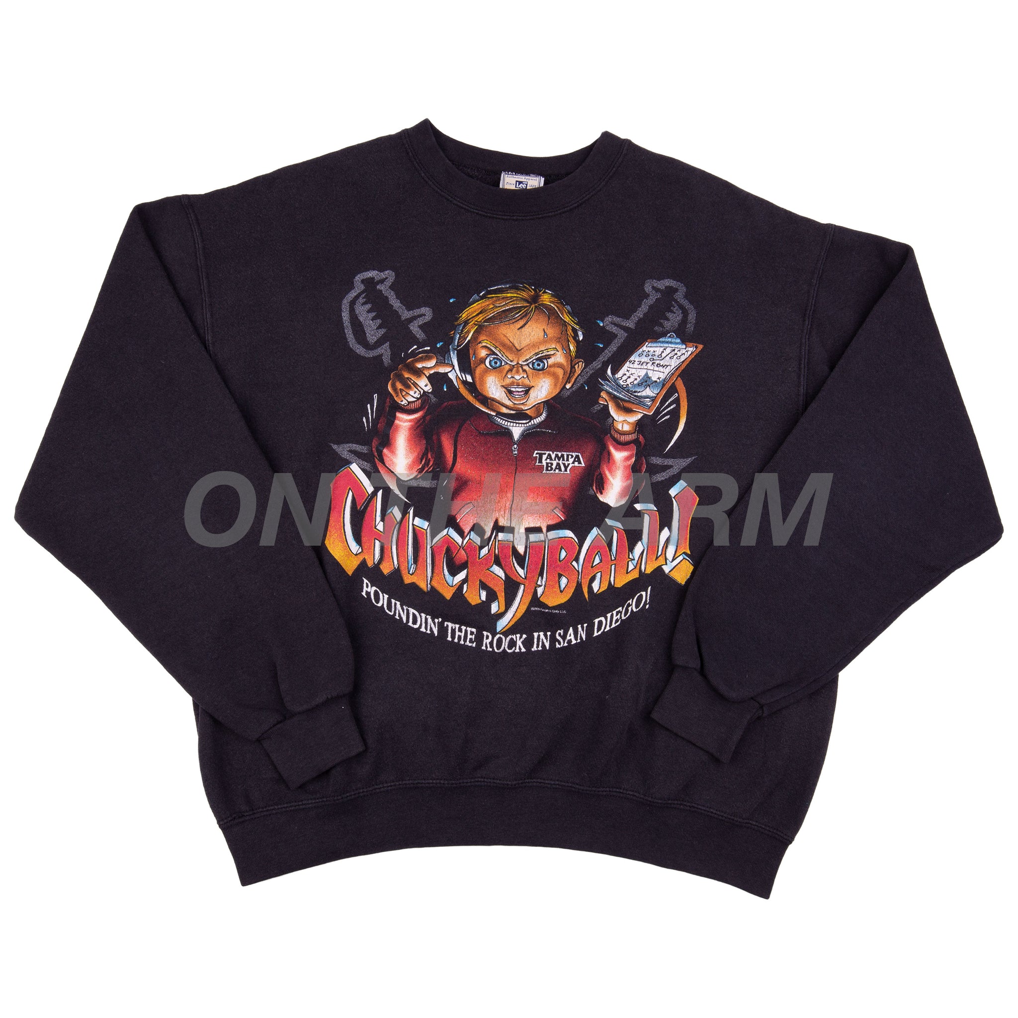 Vintage Black Tampa Bay Chucky Crew