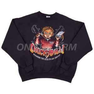 Vintage Black Tampa Bay Chucky Crew