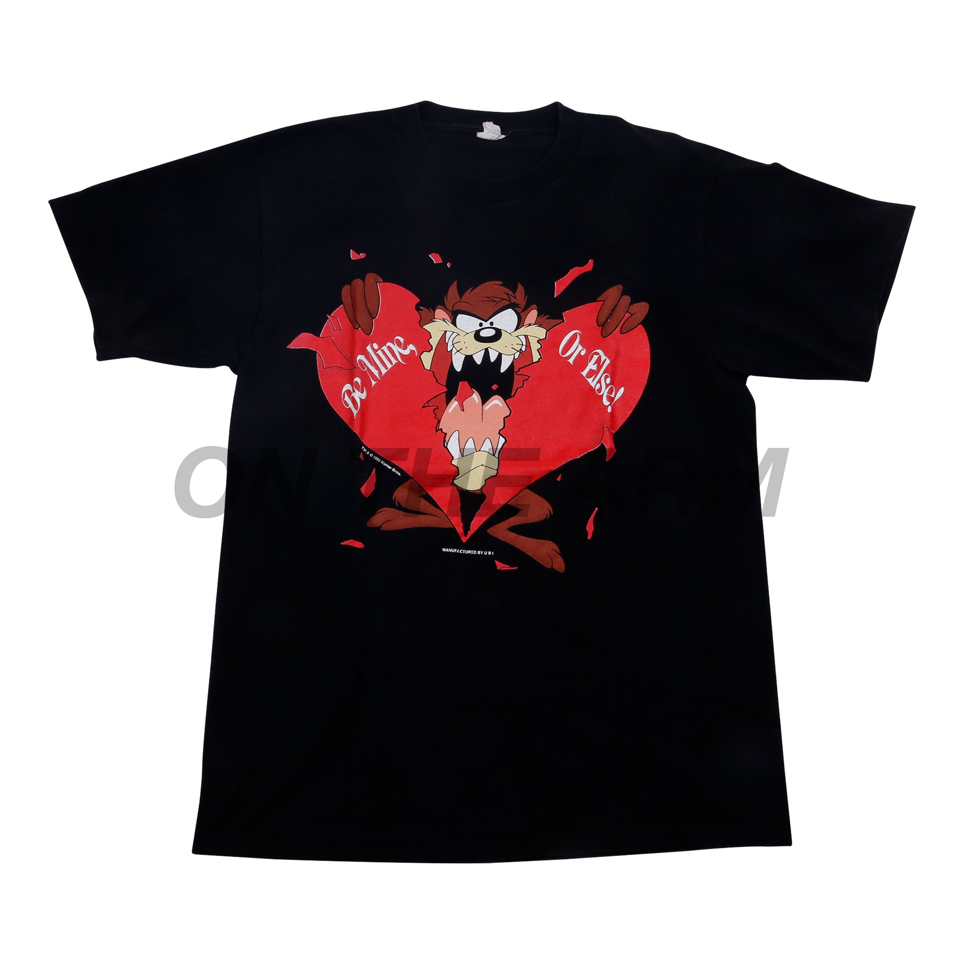 Vintage Black Taz Be Mine Tee