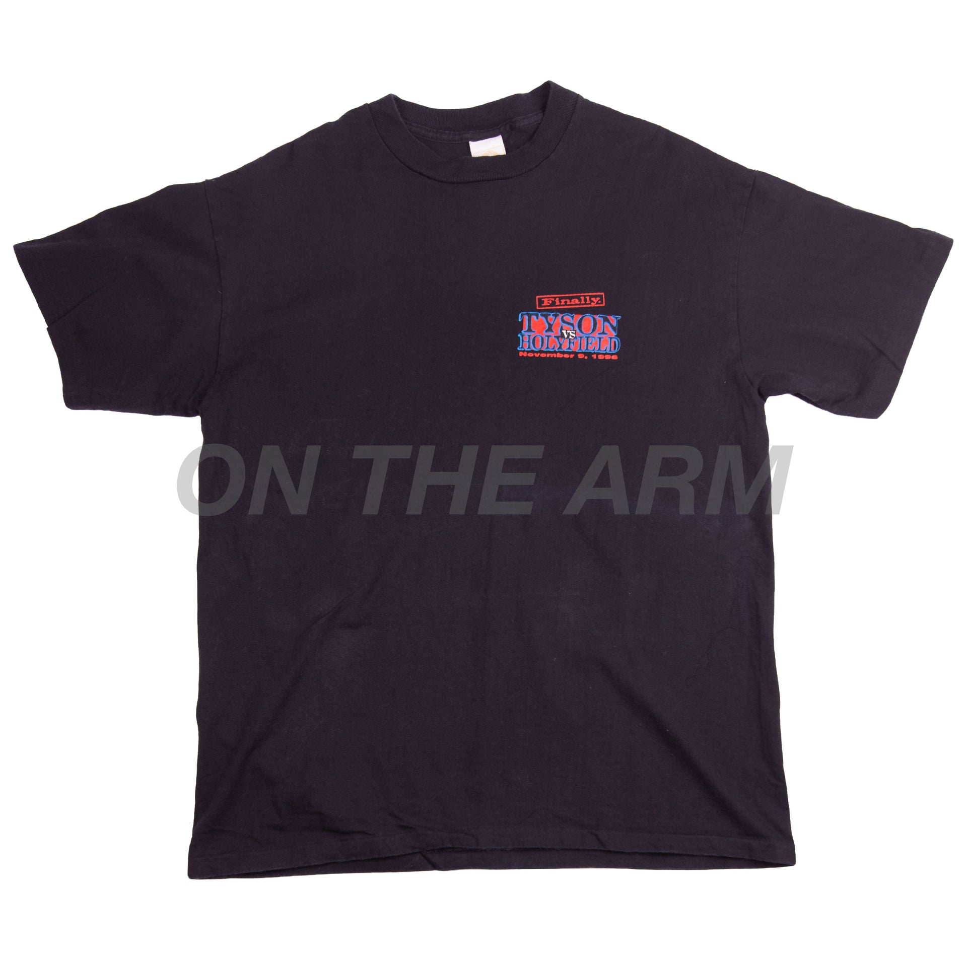 Vintage Black Tyson vs. Holyfield Tee (1996)