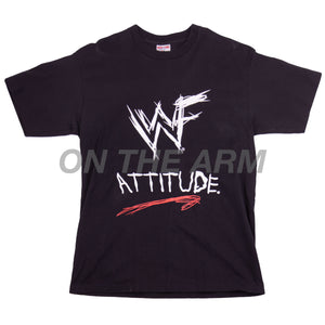 Vintage Black WWE Attitude Tee (1998)