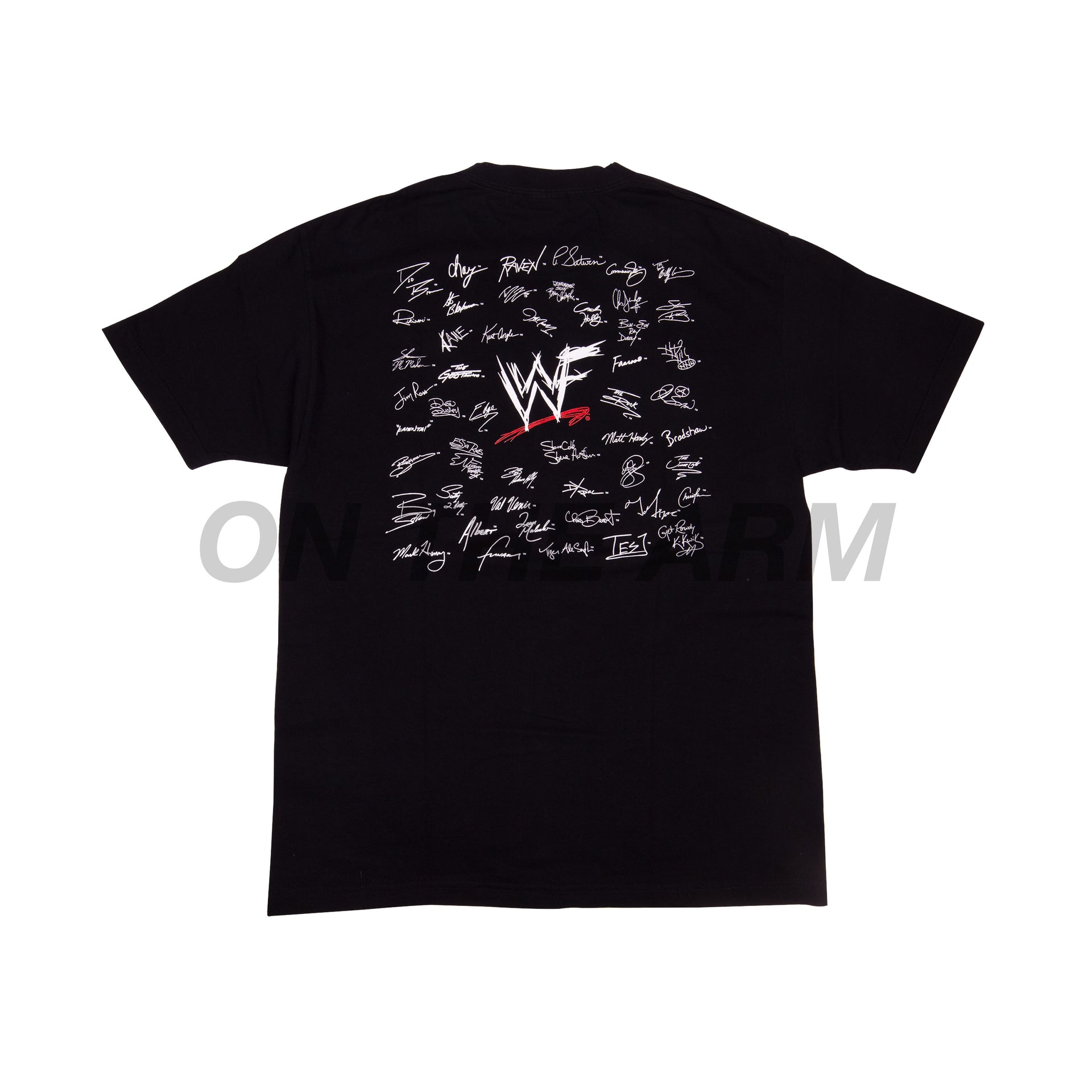 Vintage Black WWE Superstars Tee